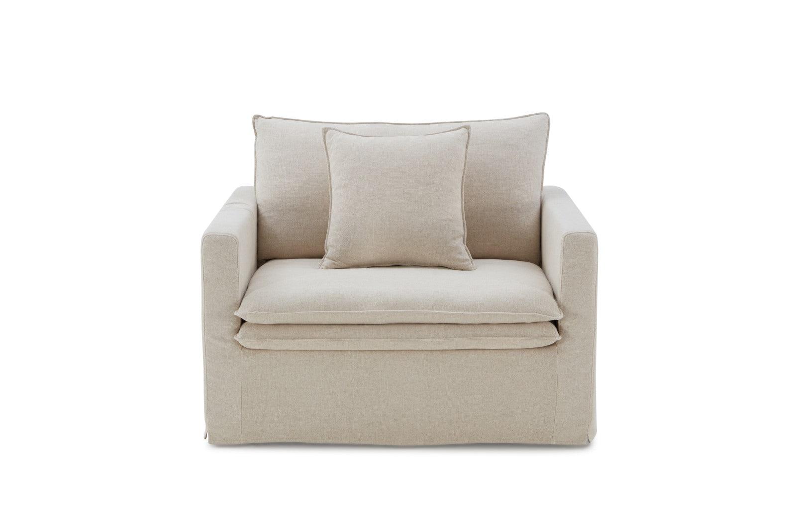 Crayford Taupe Chair - Image 2