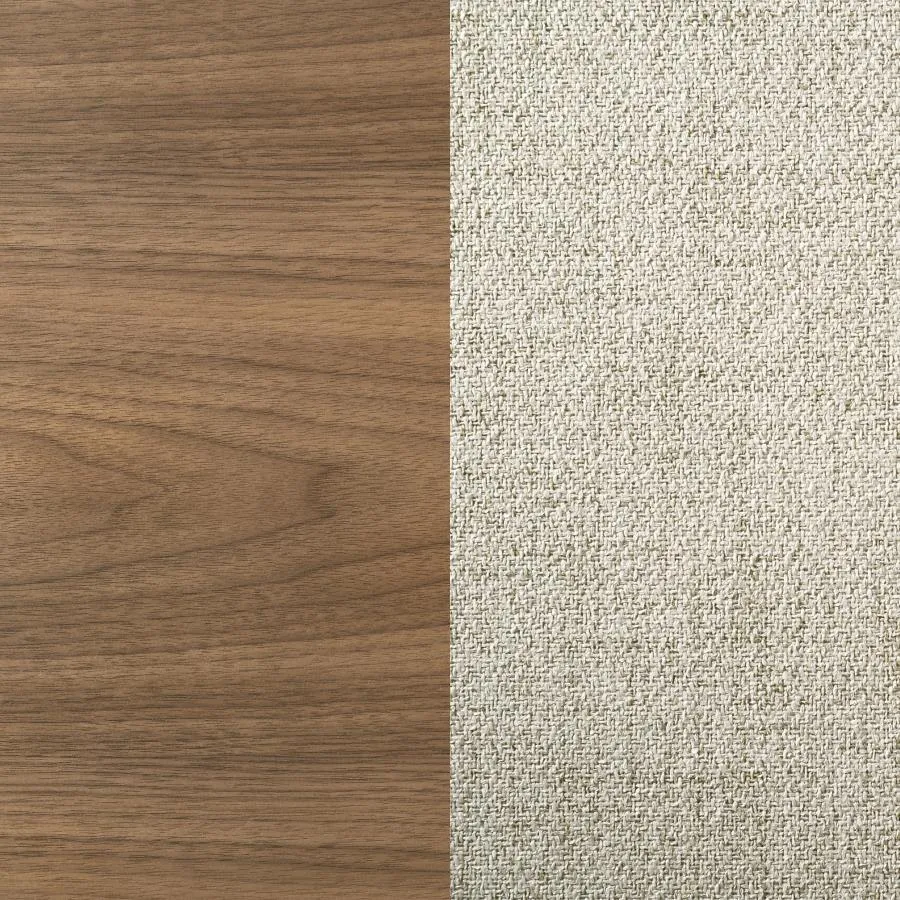 Crestmore Walnut 5-piece Rectangular Dining Table Set - Image 13