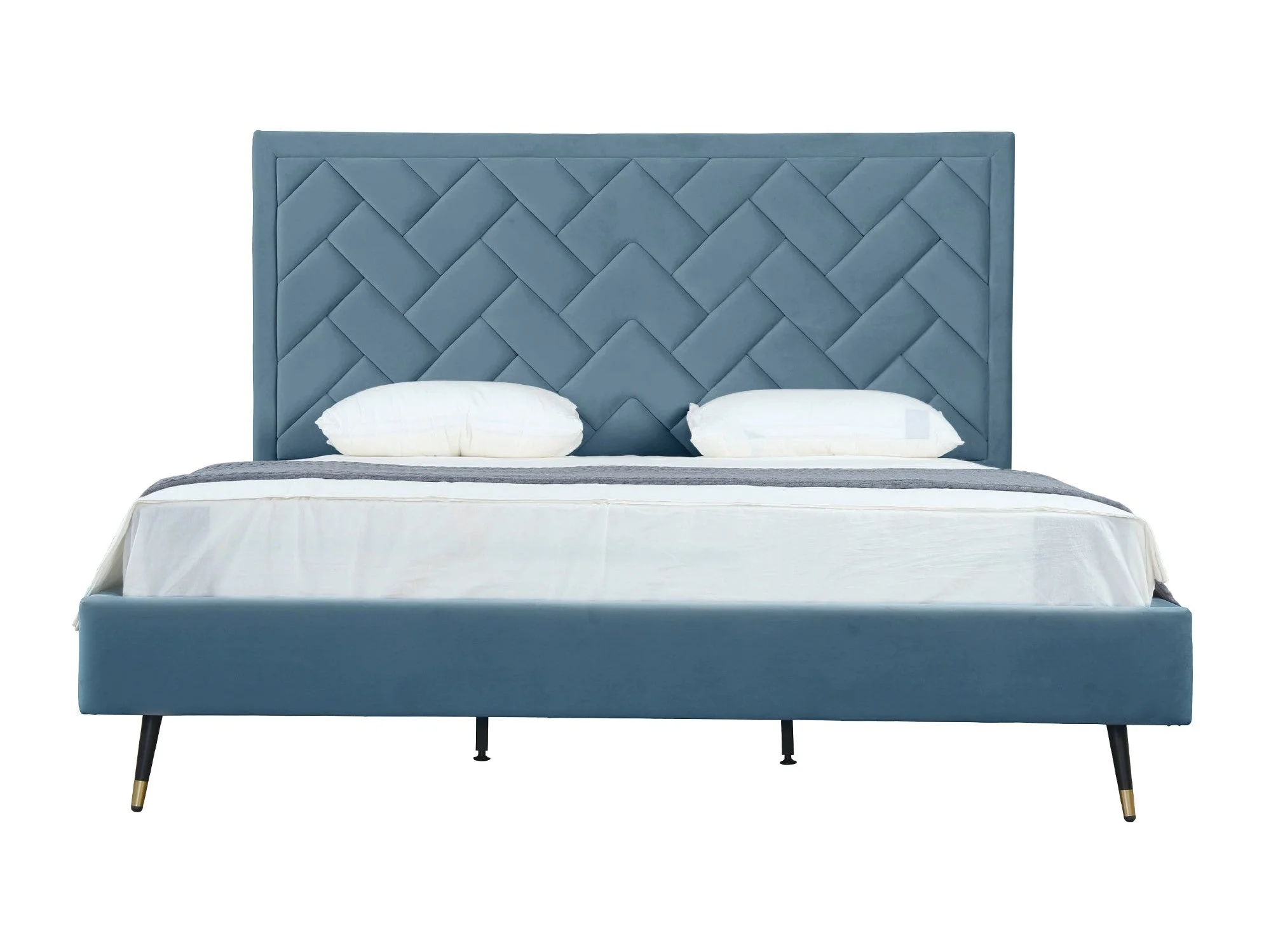 Crosby King-Size Bed in Blue