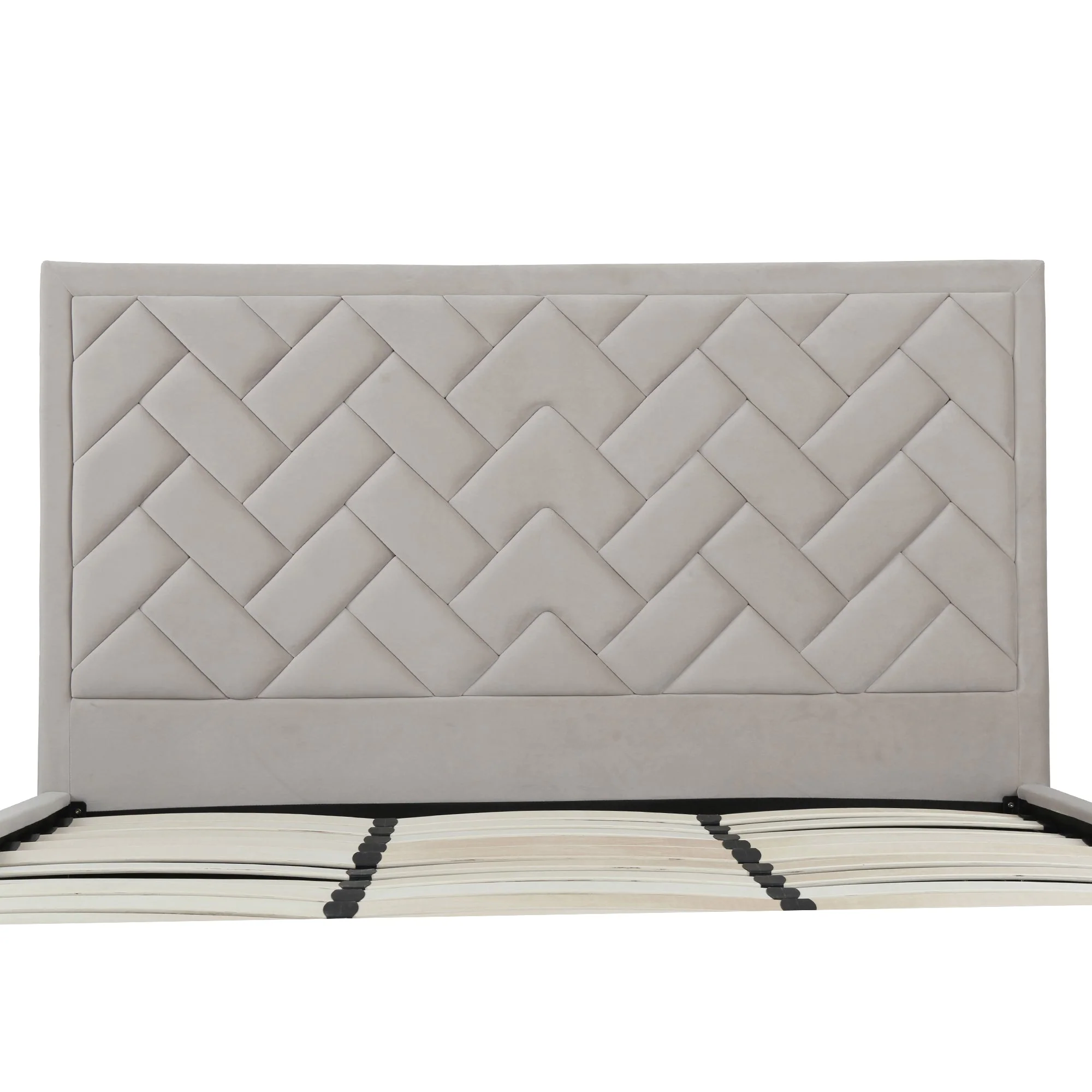 Crosby King-Size Bed in Greige - Image 5