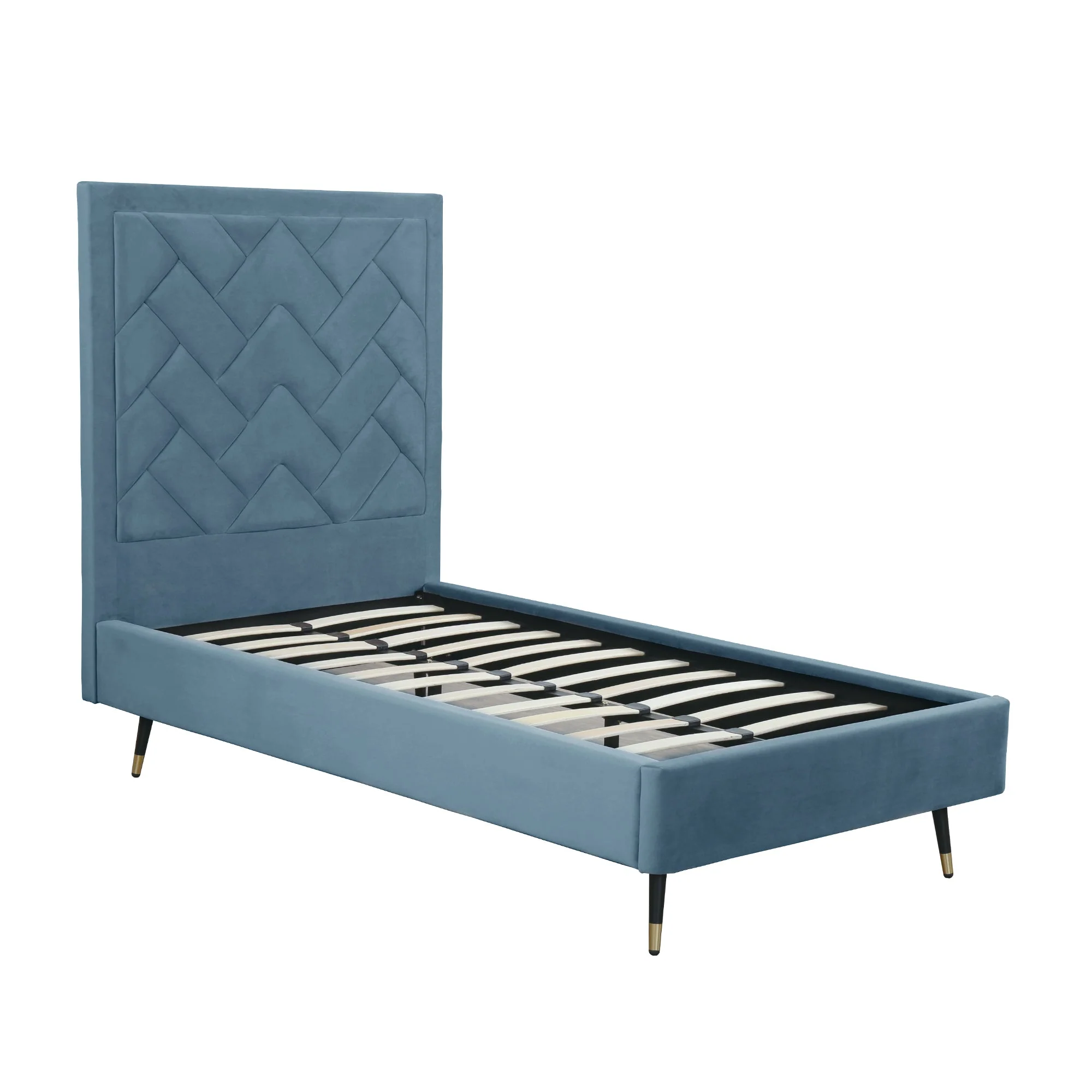 Crosby Twin-Size Bed in Blue - Image 9