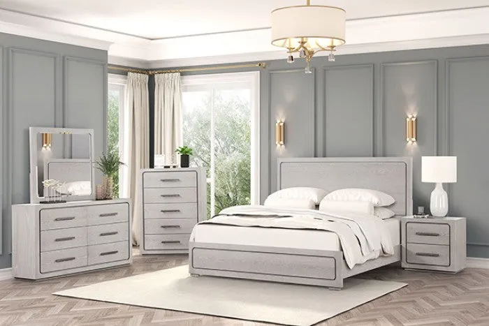 Crowthorne White Oak 4-Piece Queen Bedroom Set