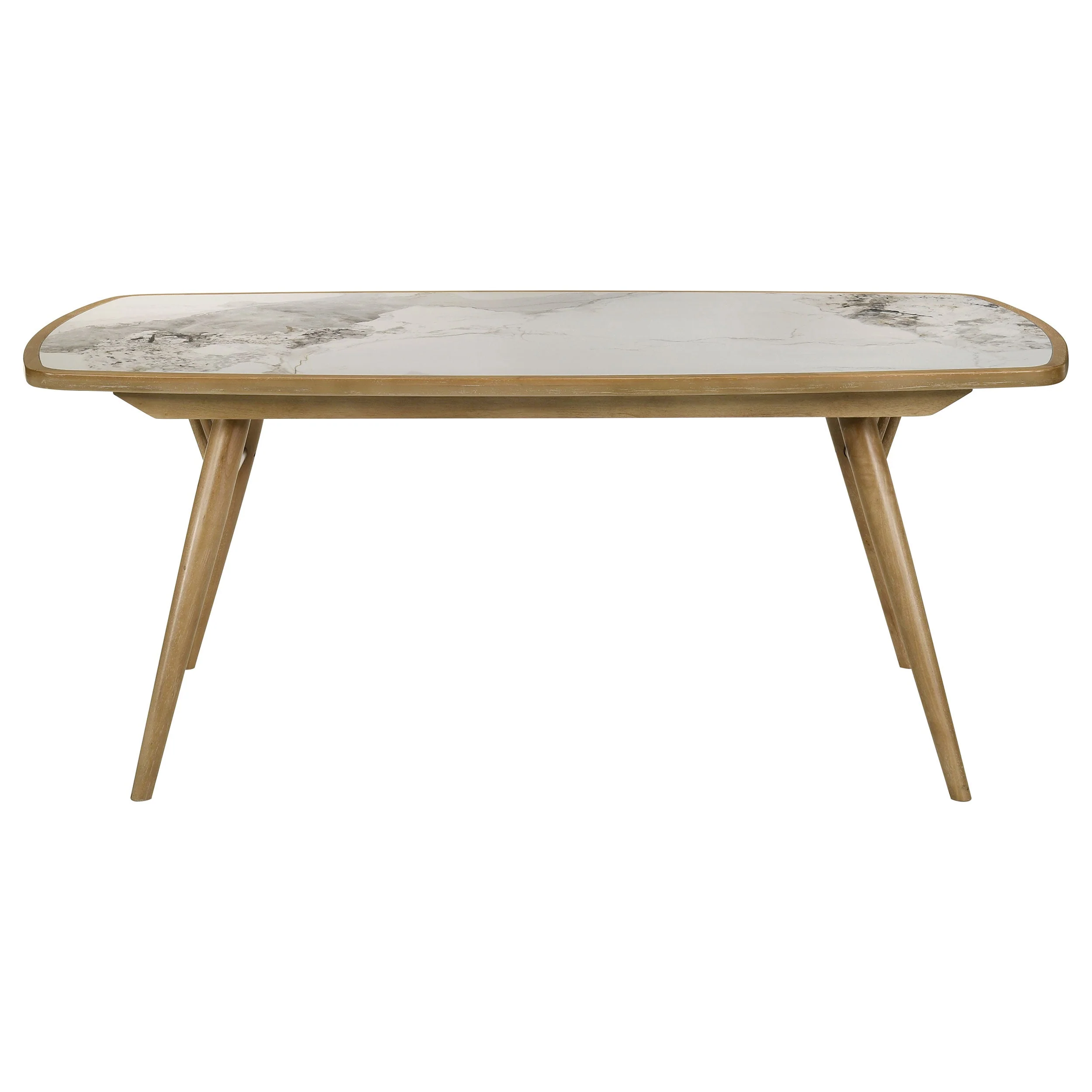 Croyden Weathered Natural 7-piece Rectangular Dining Set - Image 4