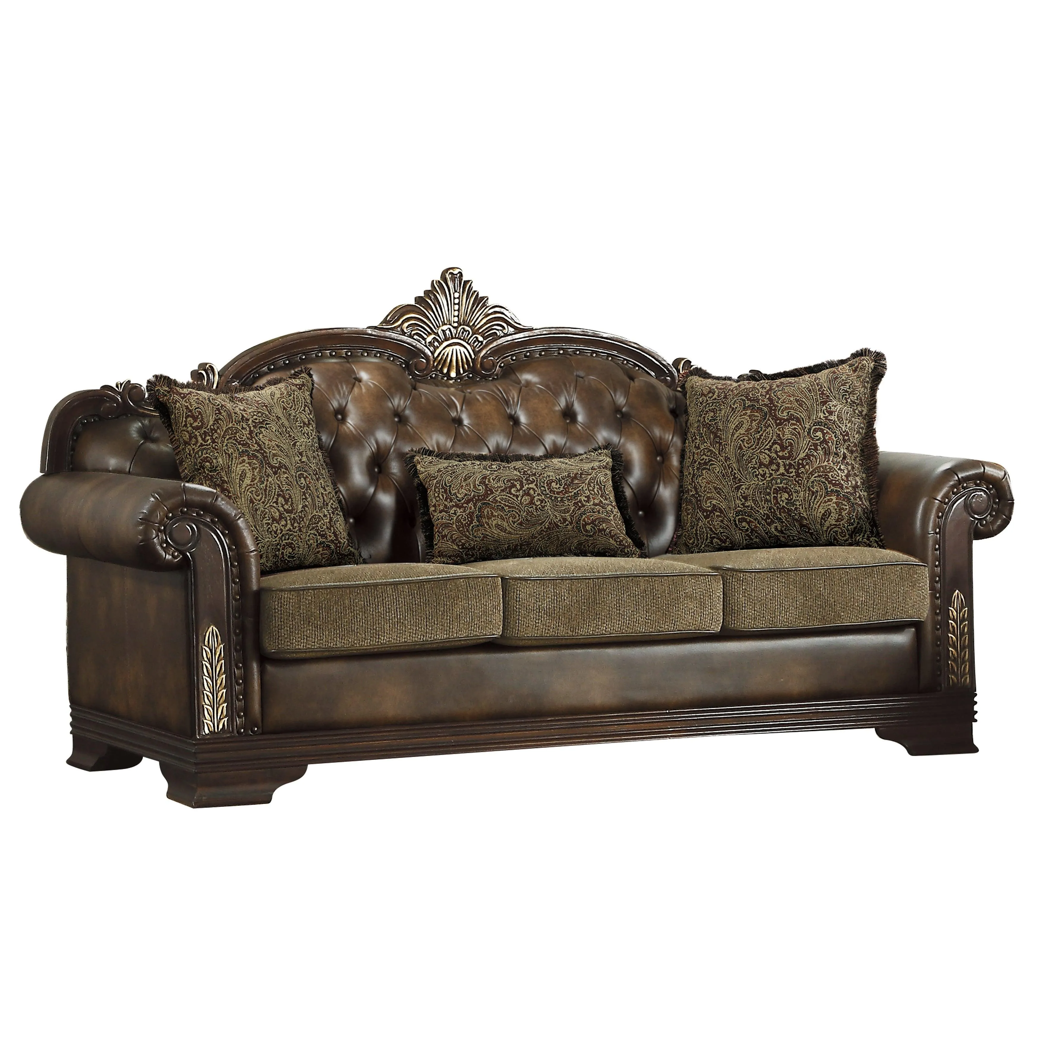 Croydon Dark Cherry Sofa - Image 4
