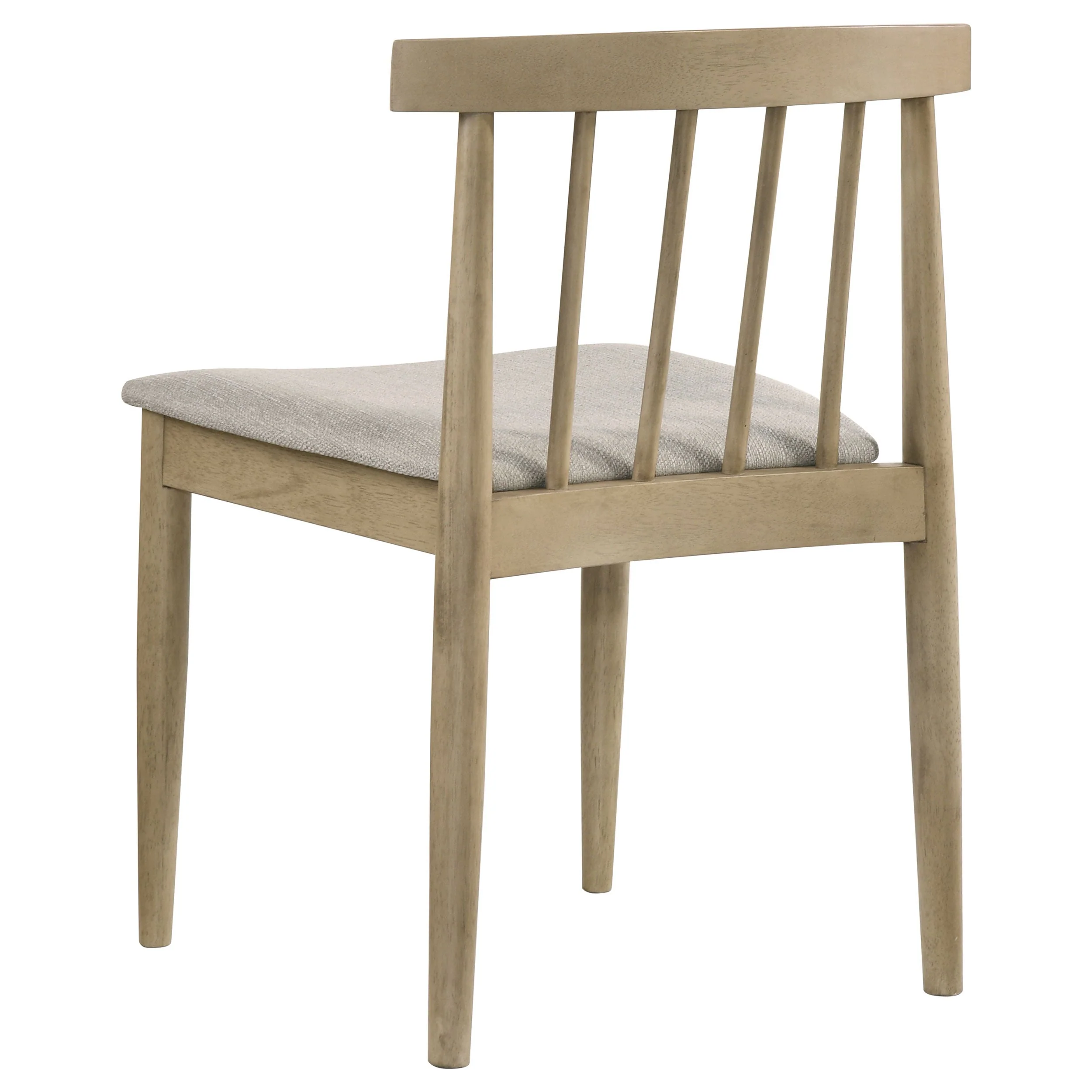 Cullen Natural Oak/Wheat Dining Side Chair Upholstered Seat (Set of 2) - Image 7
