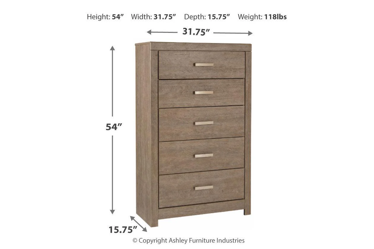 Culverbach Gray Chest of Drawers - Image 4