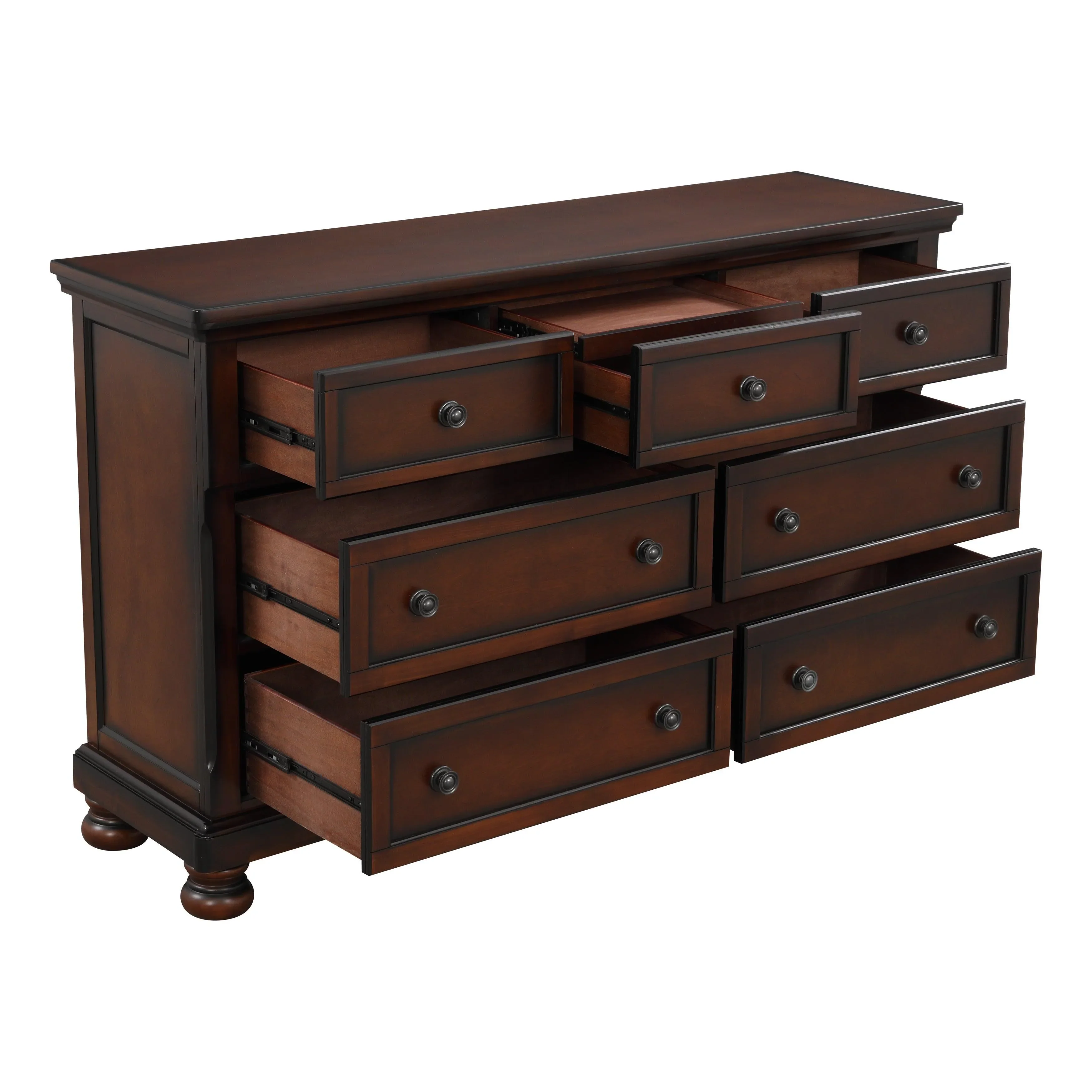 Cumberland Brown Cherry Dresser - Image 4
