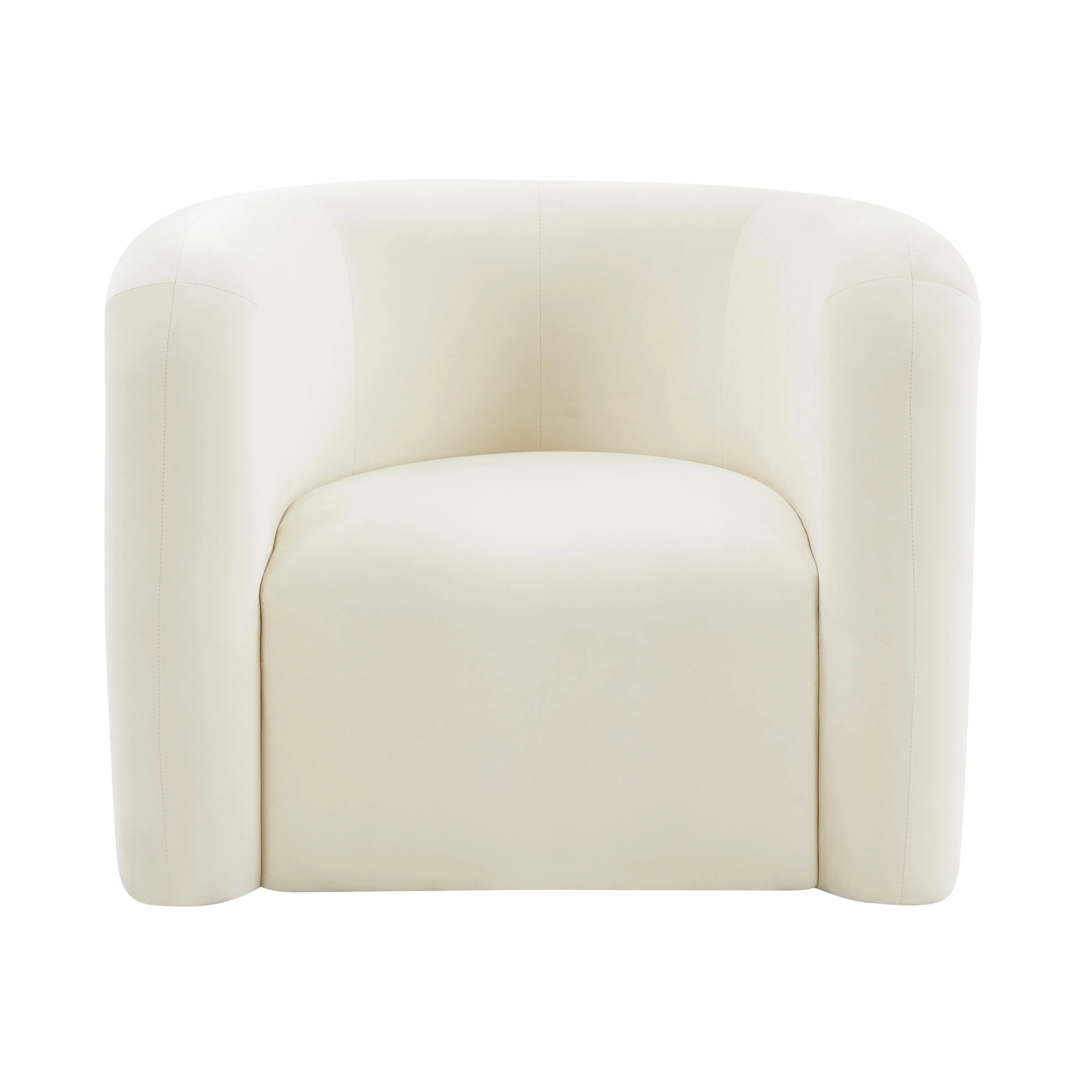 Curves Velvet Lounge Chair - Image 10