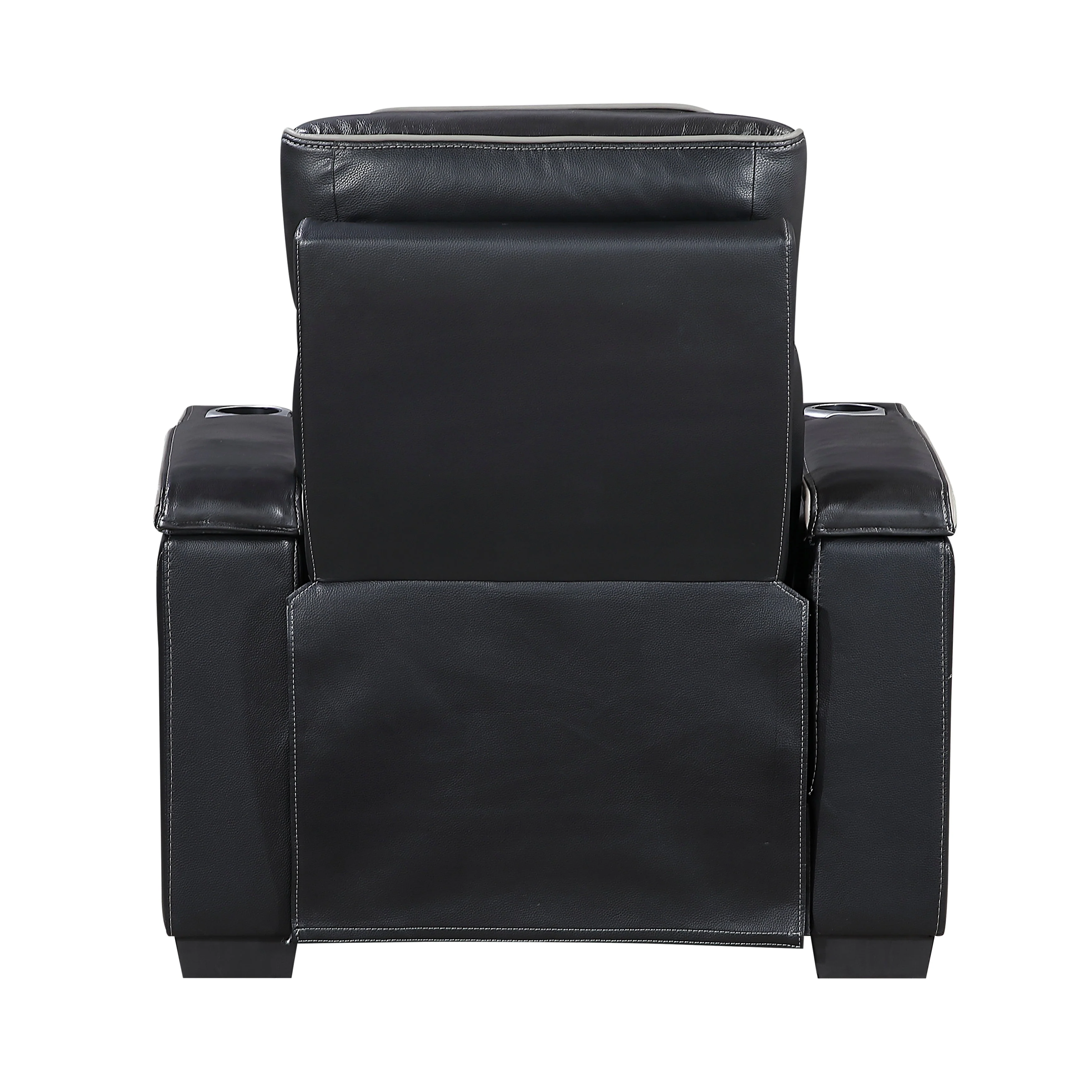Cyber Black Power Reclining Chair with Power Headrest - Image 4