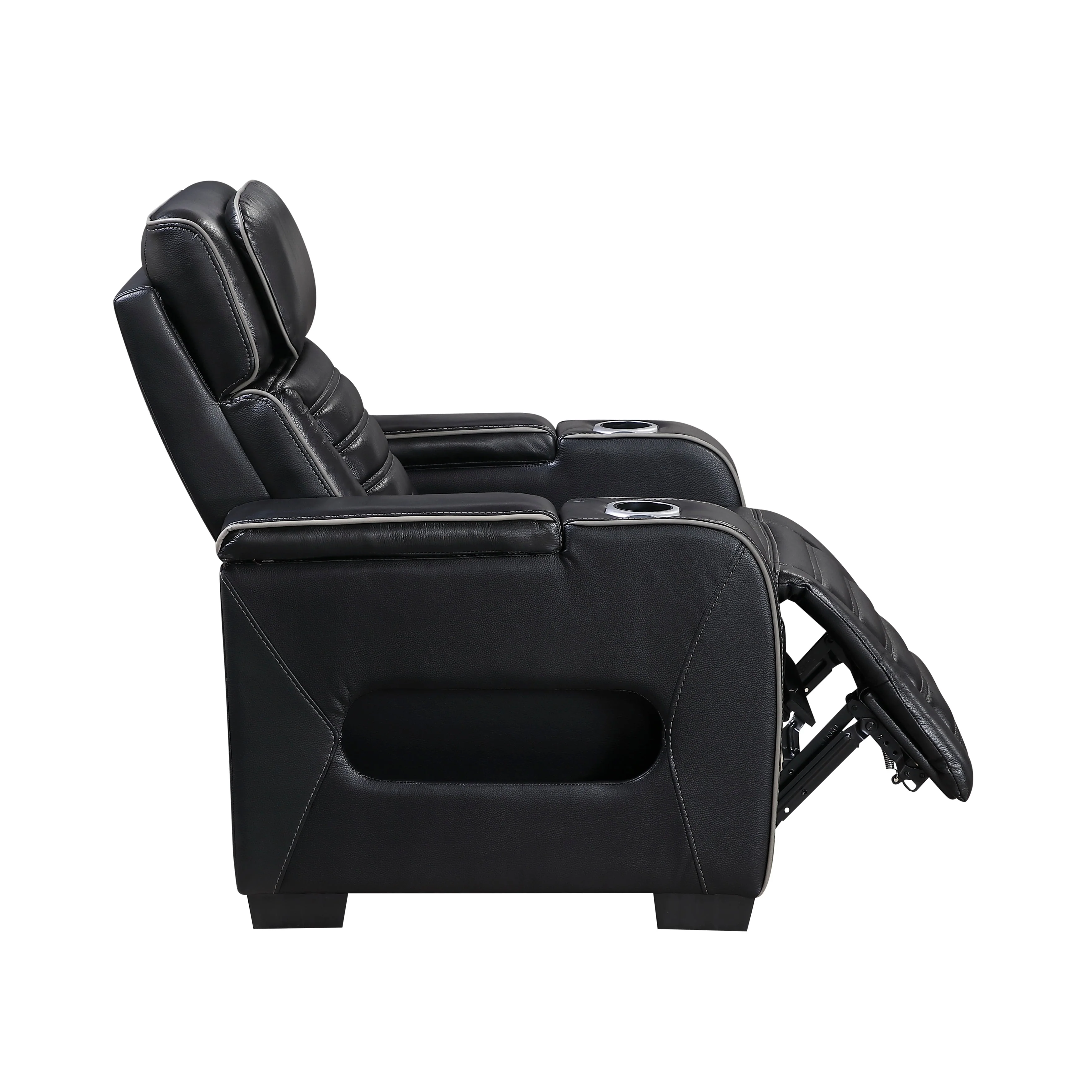Cyber Black Power Reclining Chair with Power Headrest - Image 6