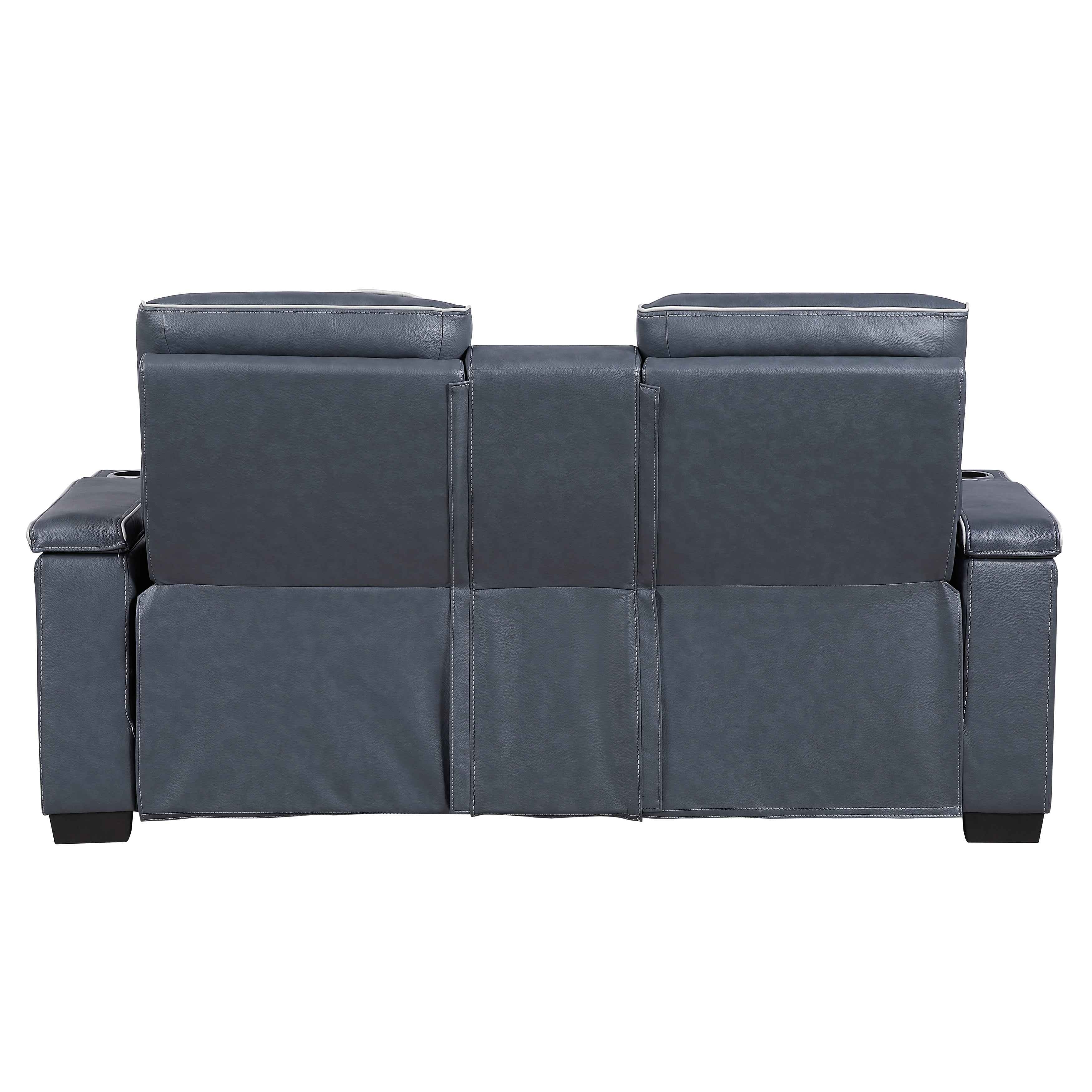 Cyber Blue 3-Piece Power Reclining Living Room Set - Image 12