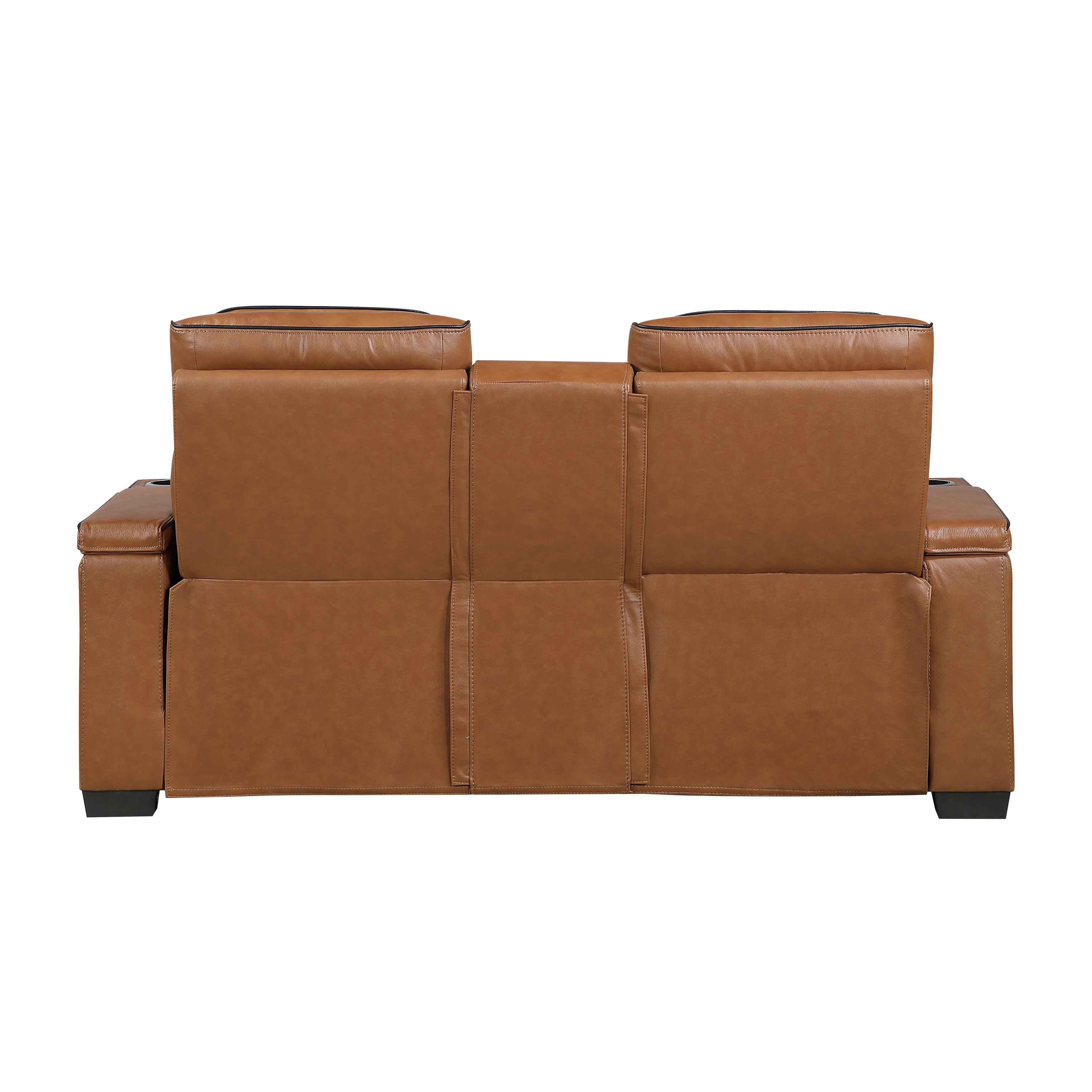 Cyber Brown 3-Piece Power Reclining Living Room Set - Image 10