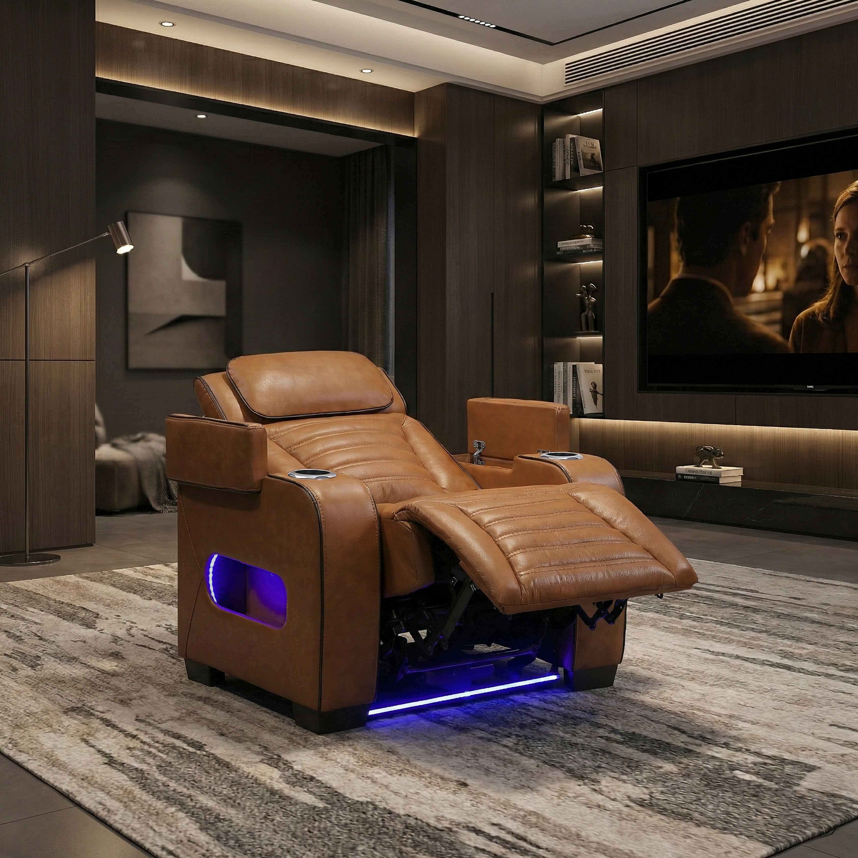 Cyber Brown Power Reclining Living Room Set - Image 32