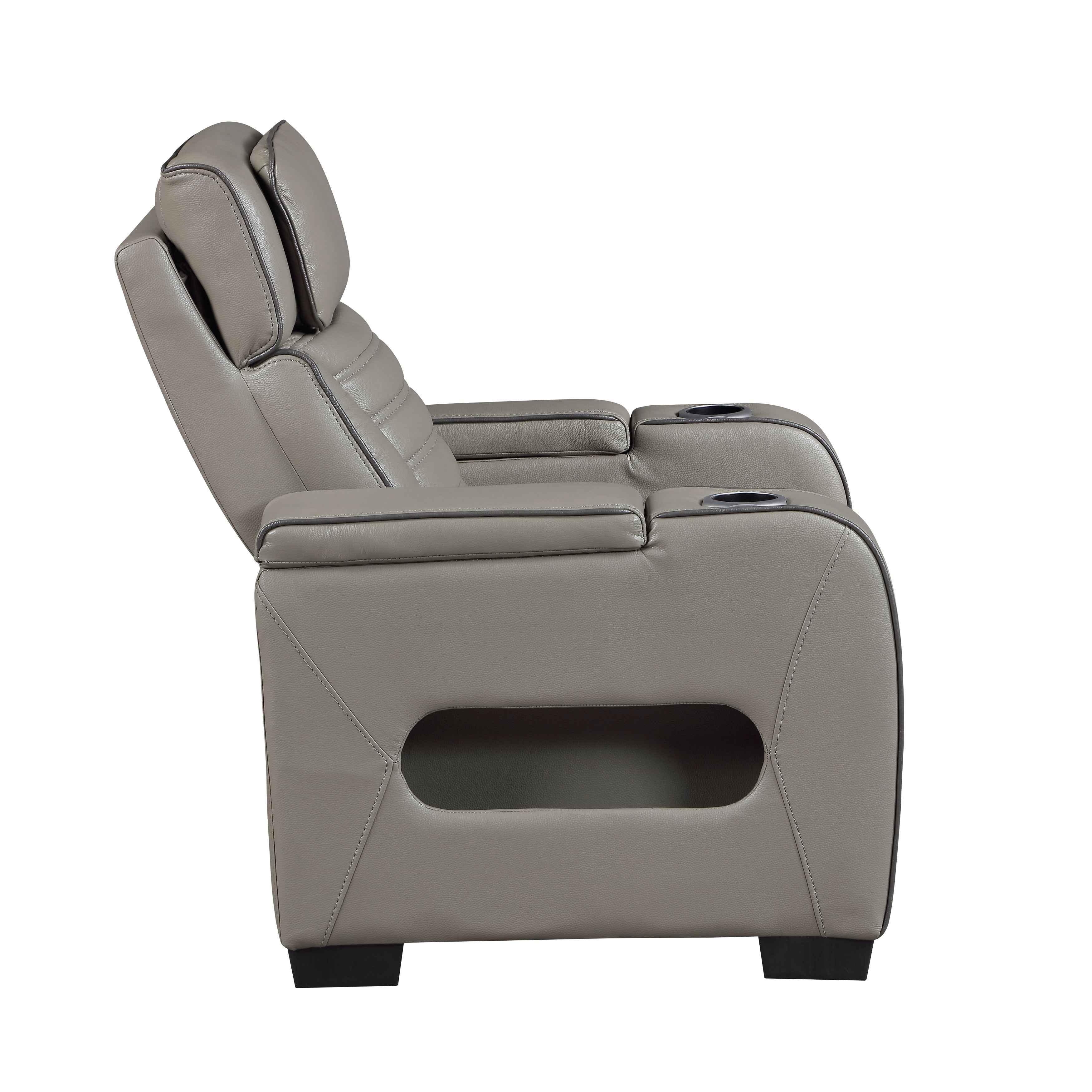 Cyber Gray 3-Piece Power Reclining Living Room Set - Image 21