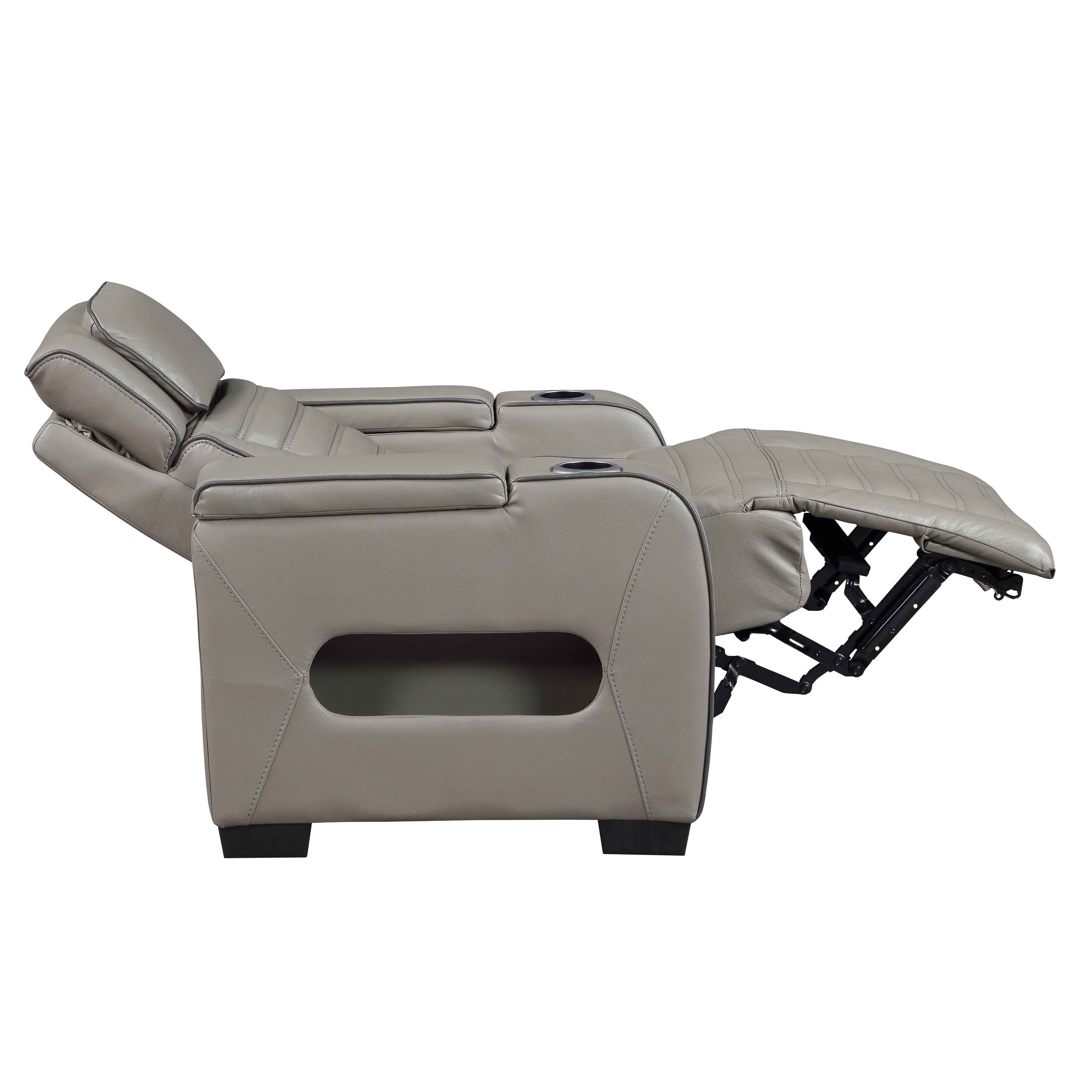 Cyber Gray 3-Piece Power Reclining Living Room Set - Image 28