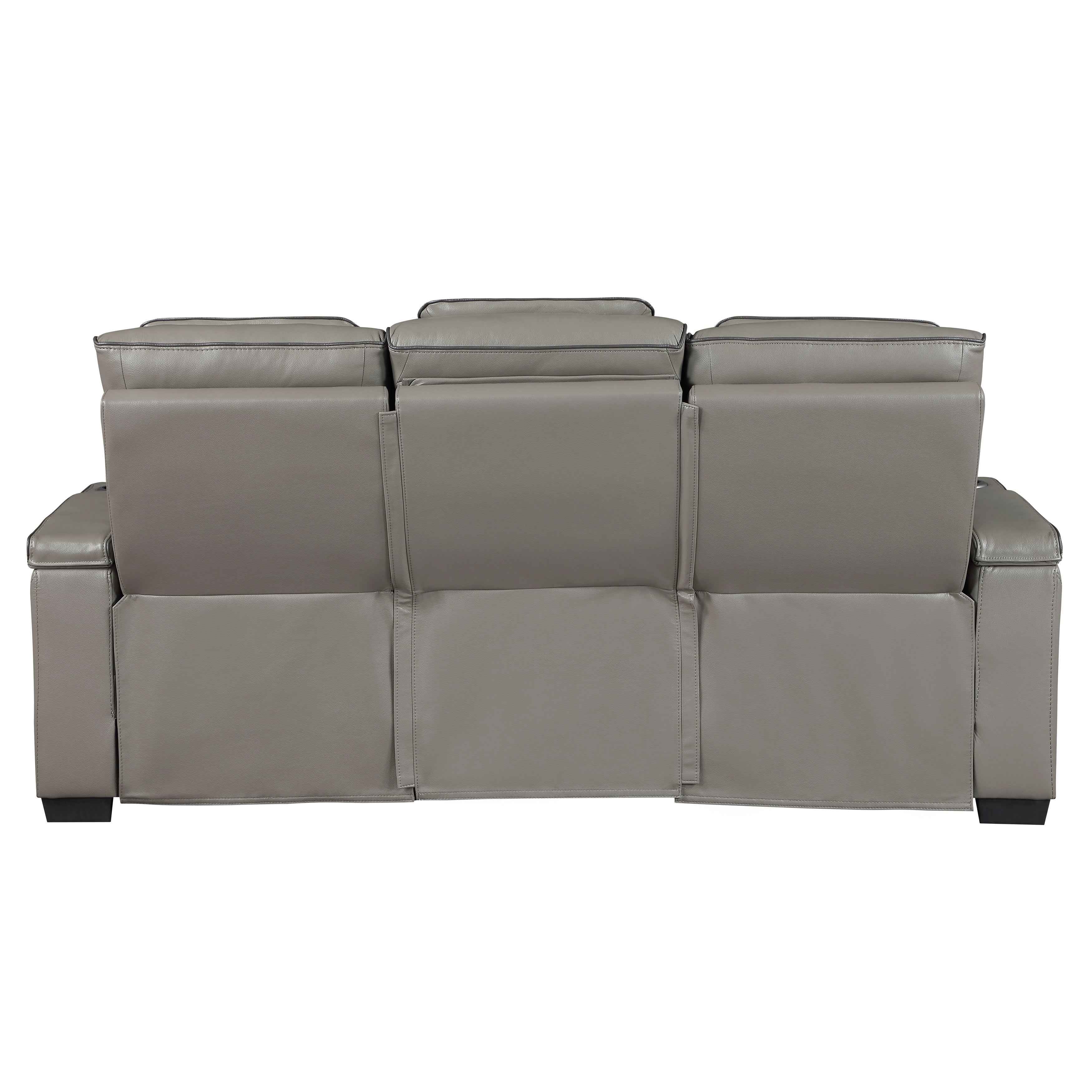 Cyber Gray 3-Piece Power Reclining Living Room Set - Image 5