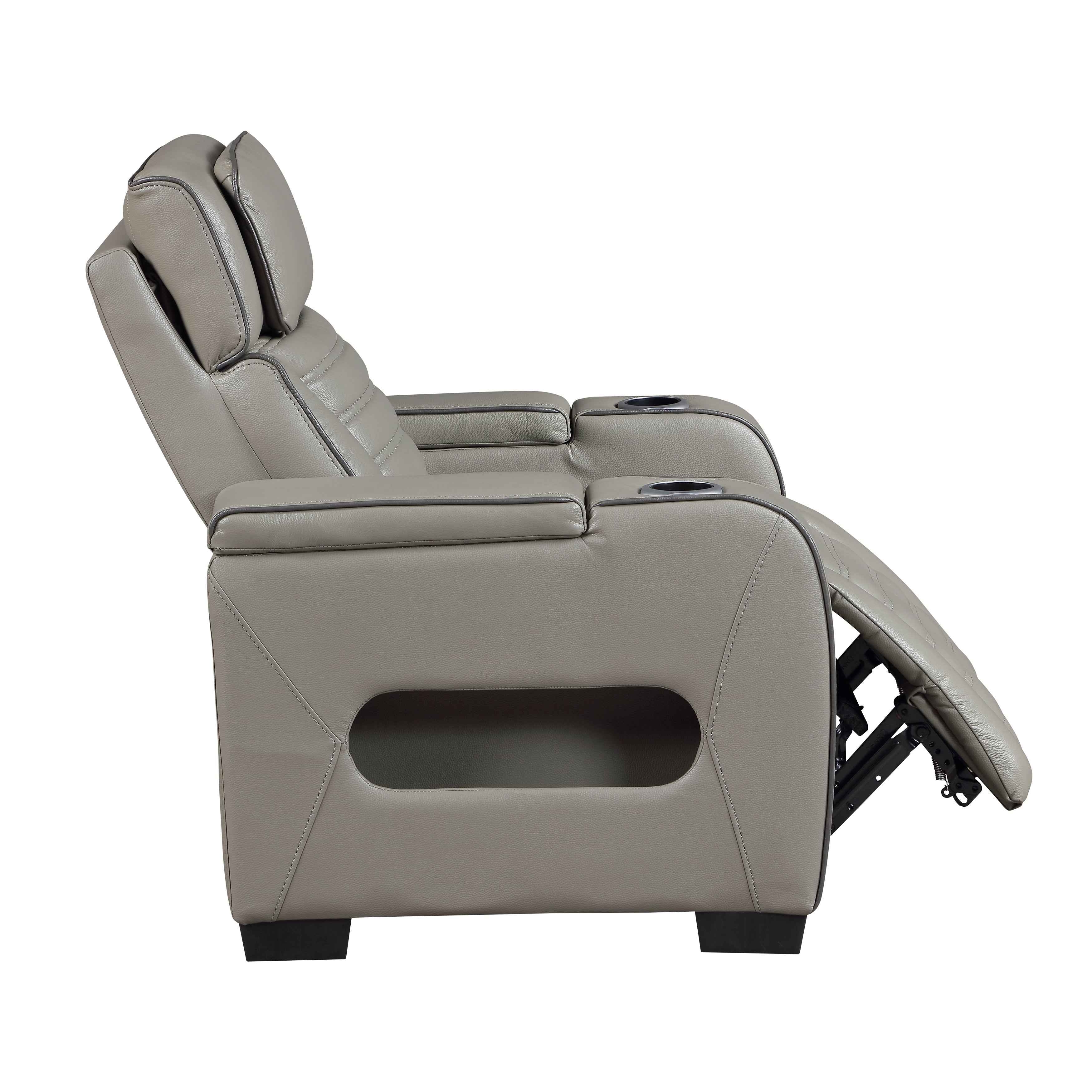 Cyber Gray Power Reclining Living Room Set - Image 27
