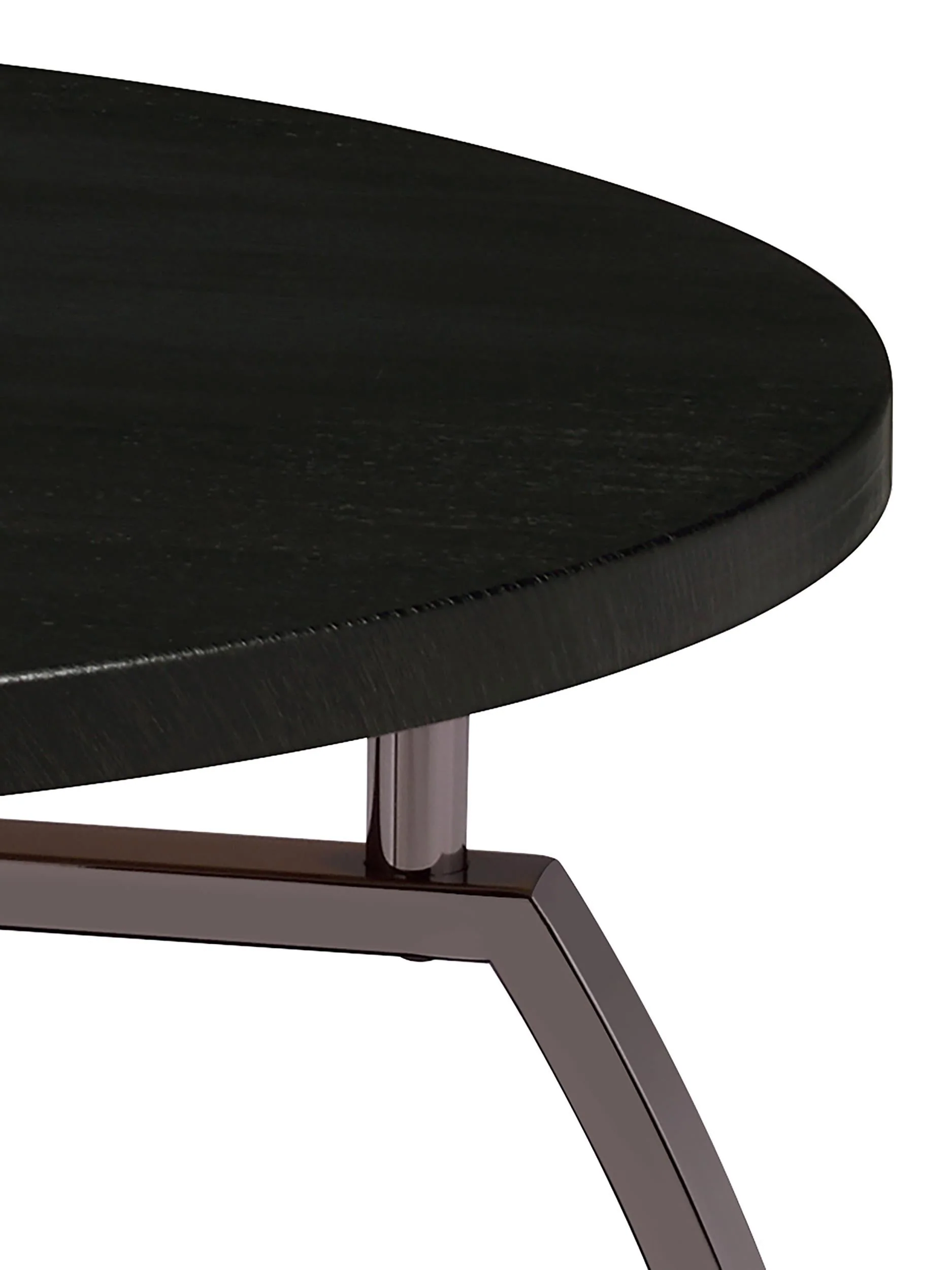 Dacre Dark Charcoal 2-Piece Round Coffee and End Table Set - Image 5