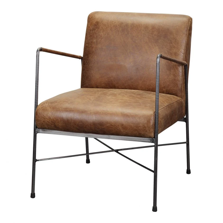 Dagwood Leather Armchair - Image 5