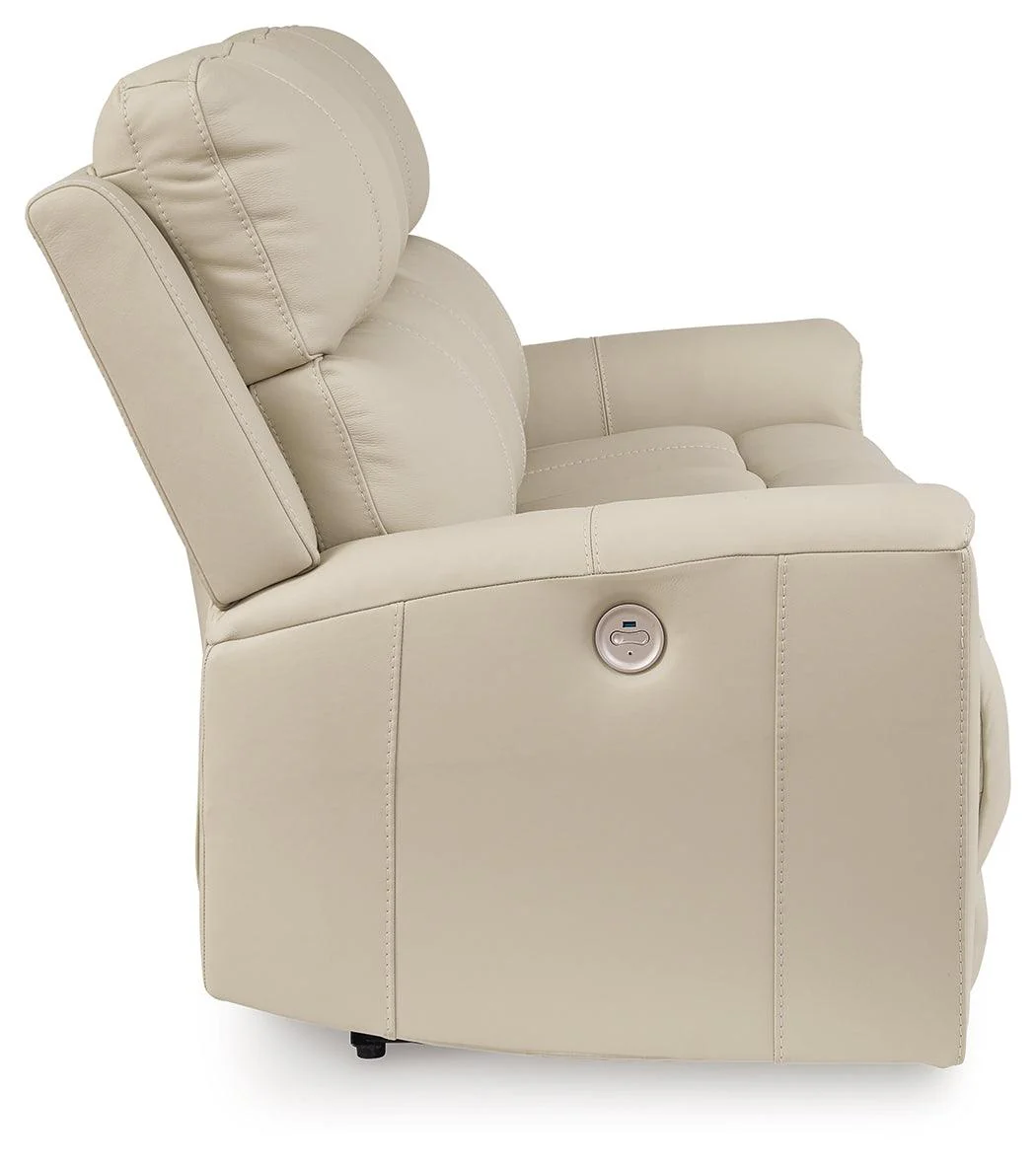 Dahlmoore Almond Power Reclining Sofa - Image 5