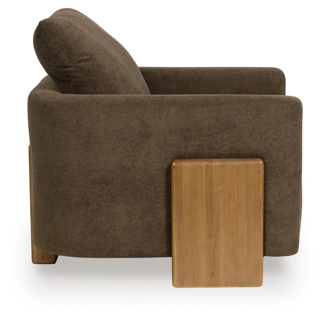 Dairlett Brown Accent Chair - Image 3