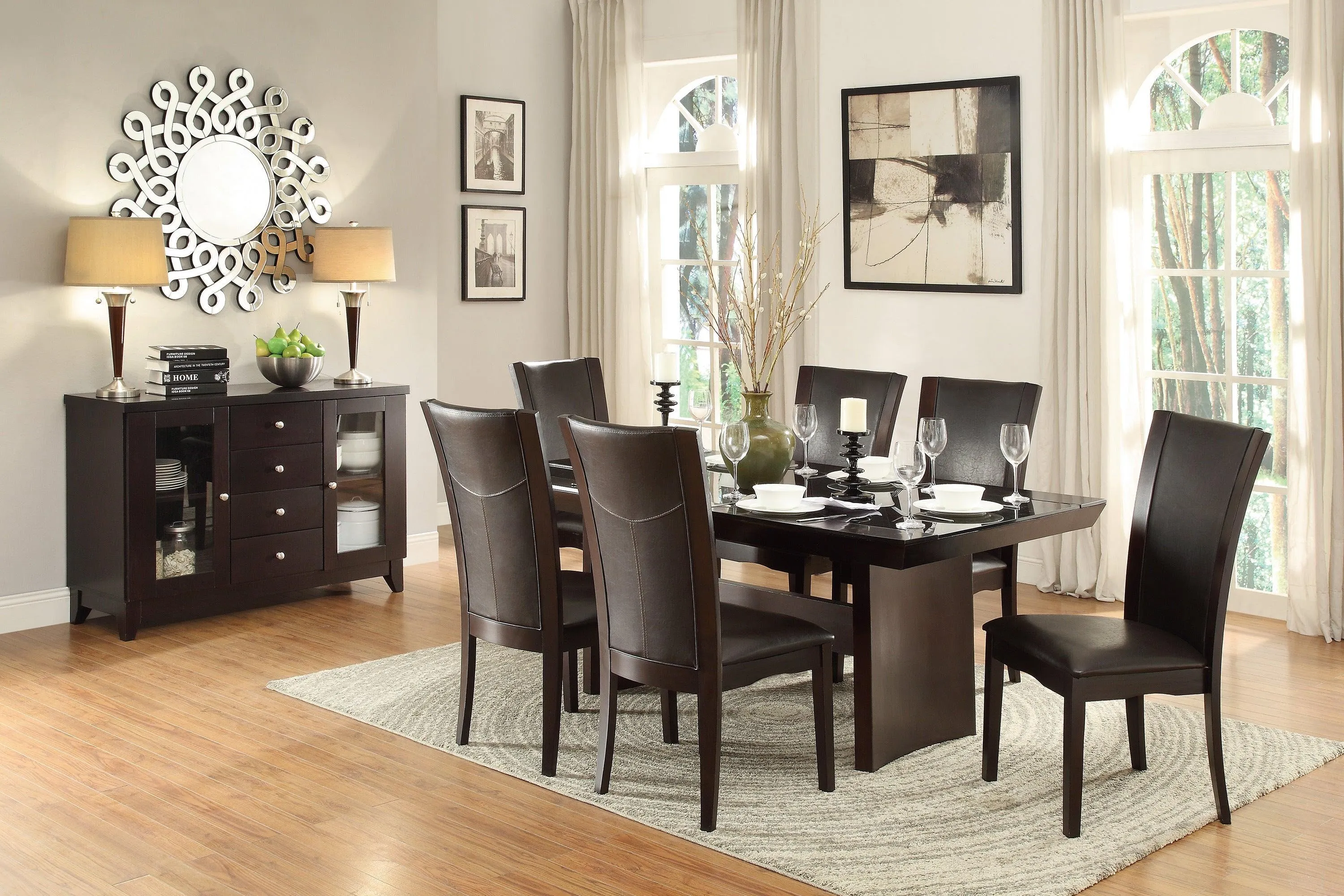 Daisy Dark Brown Server - Image 11