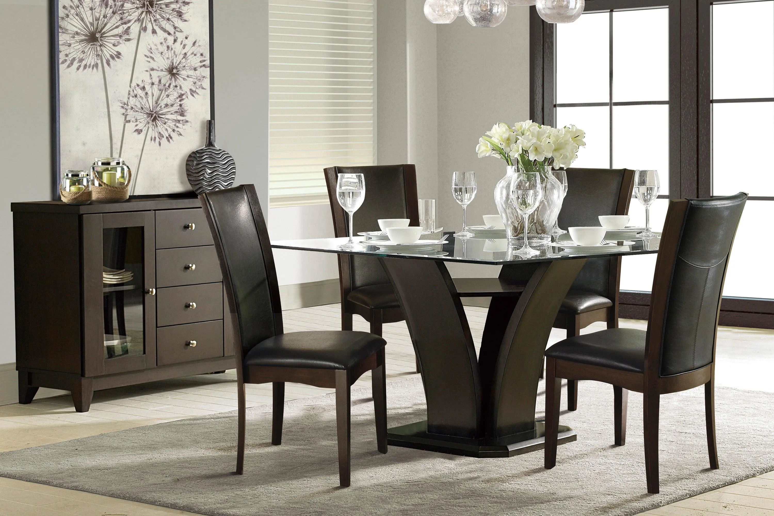 Daisy Dark Brown Server - Image 7