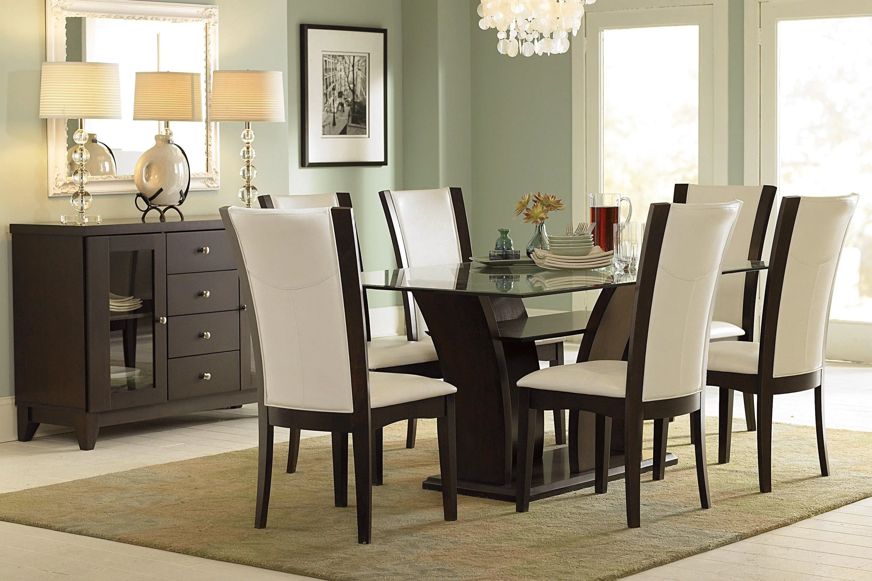 Daisy Dark Brown Server - Image 9