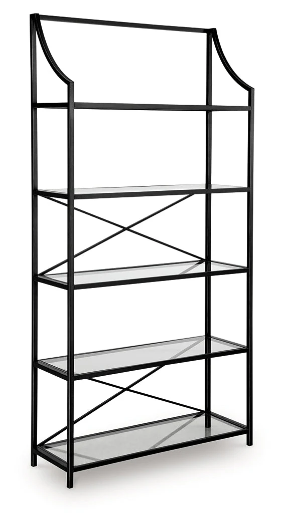 Dakerwell Antique Black 72" Bookcase - Image 2