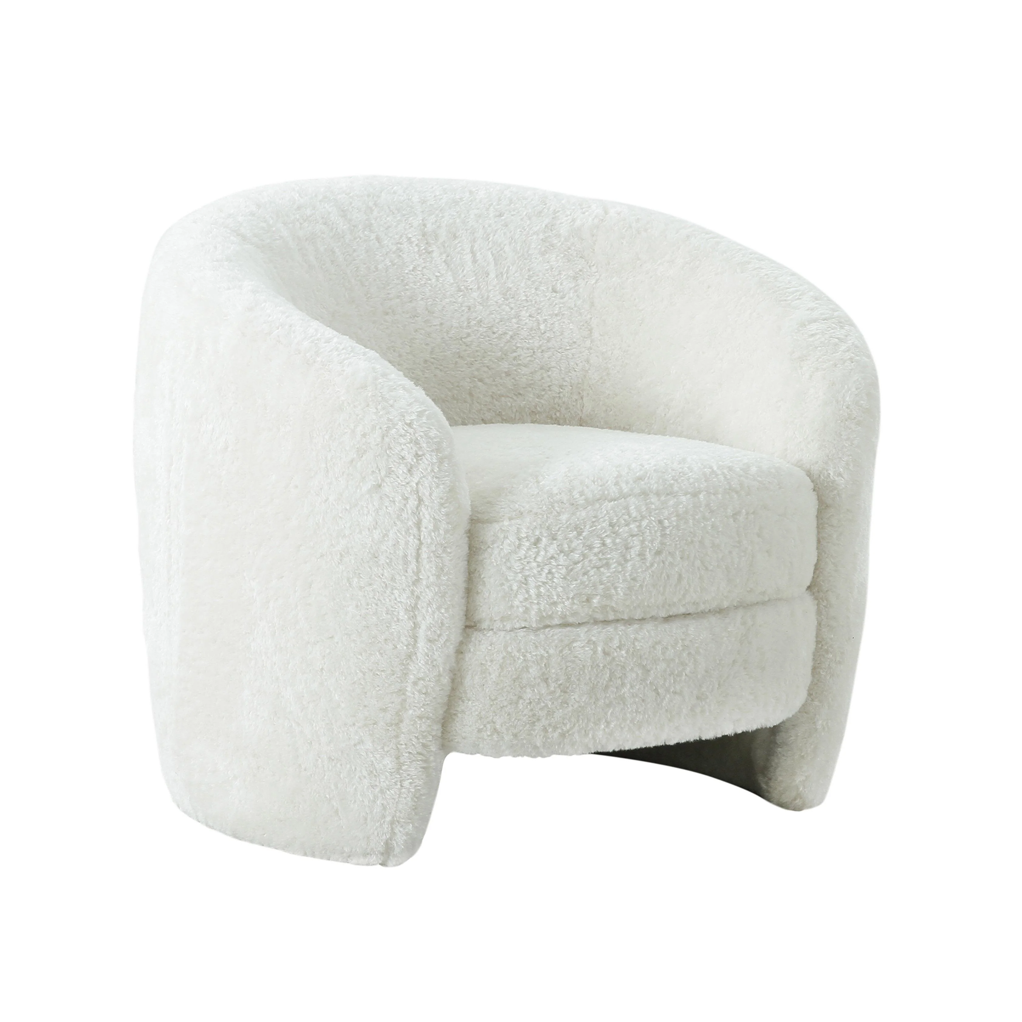 Dakota Faux Shearling Armchair - Image 6