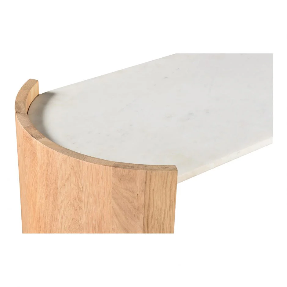 Dala Console Table - Marble Top - Image 3