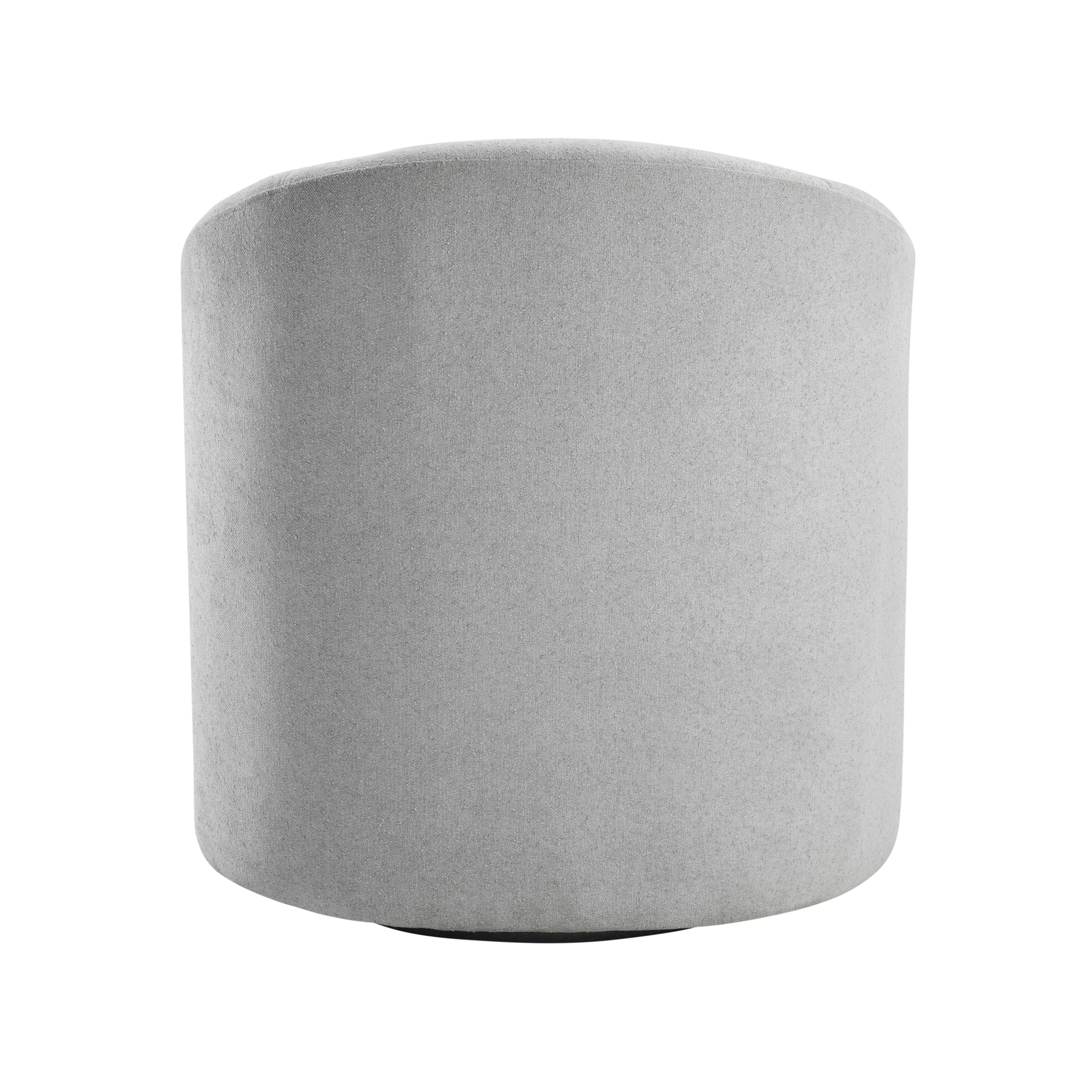 Dalhart Light Gray Swivel Chair - Image 5