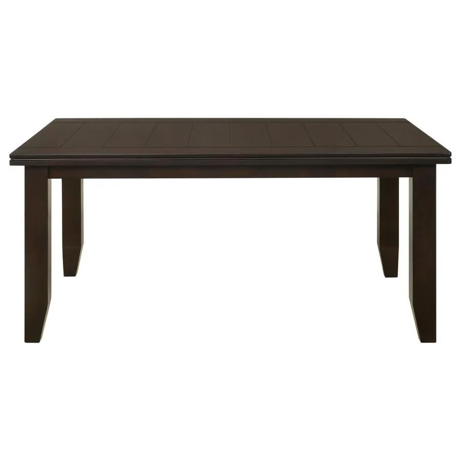 Dalila Cappuccino/Black 5-Piece Dining Set - Image 4