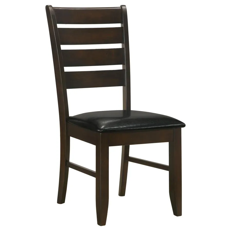 Dalila Cappuccino/Black 6-Piece Dining Set - Image 6