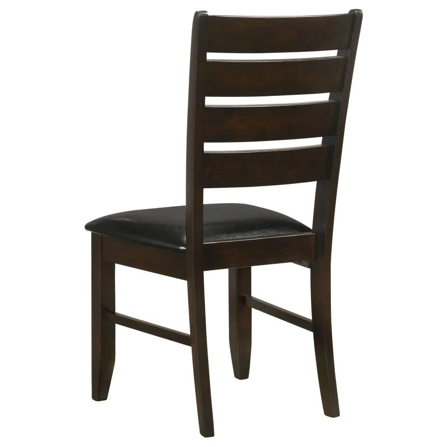 Dalila Cappuccino/Black 6-Piece Dining Set - Image 8