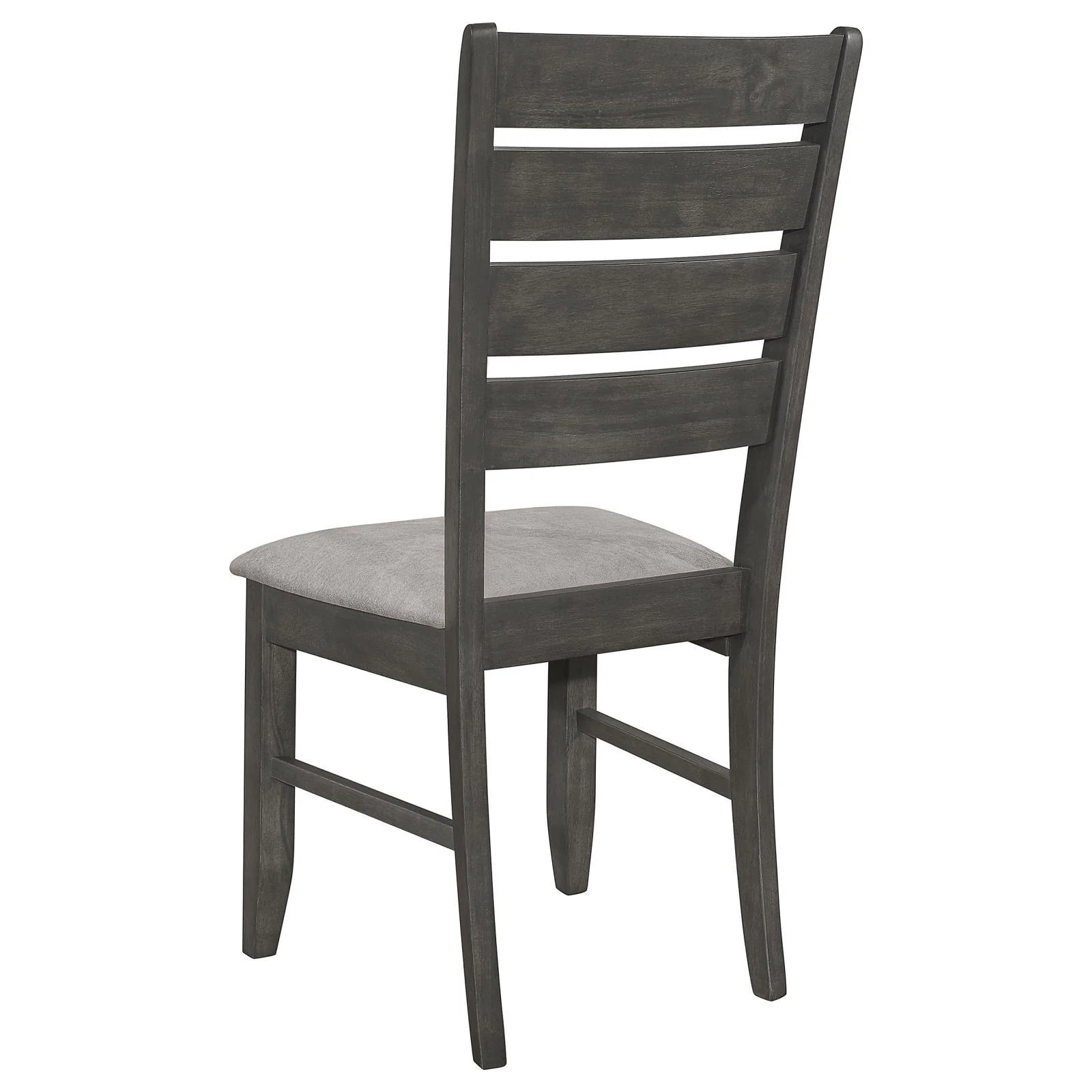 Dalila Gray/Dark Gray Ladder Back Side Chair, Set of 2 - Image 6