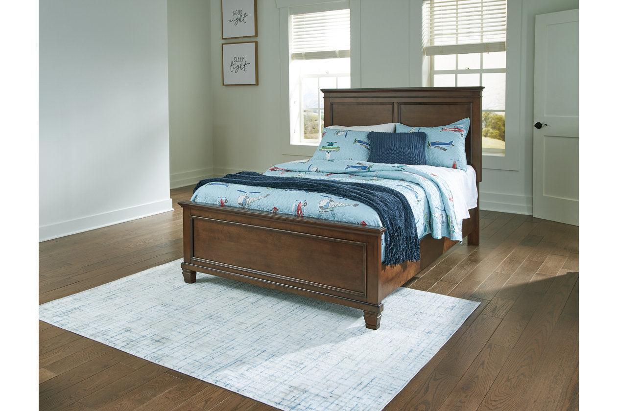Danabrin Brown Full Panel Bed - Image 2