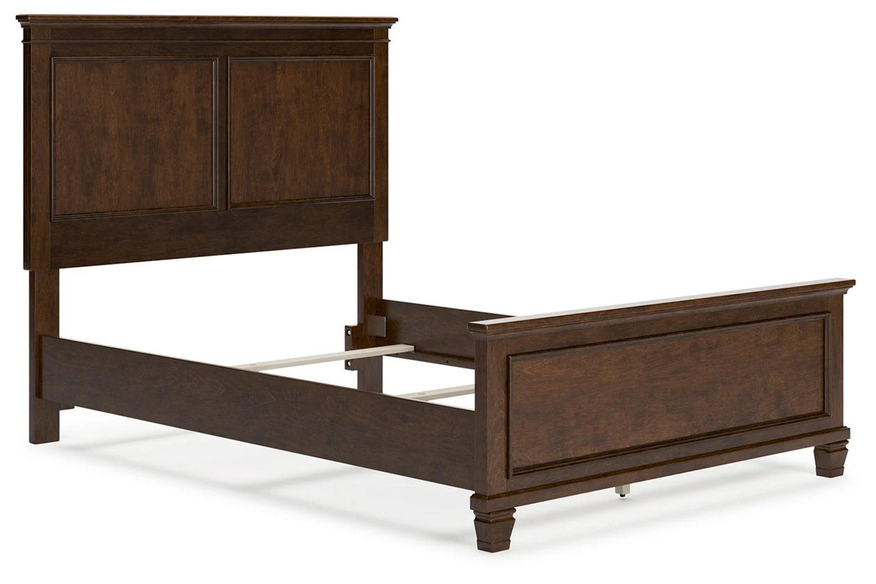 Danabrin Brown Full Panel Bed - Image 3