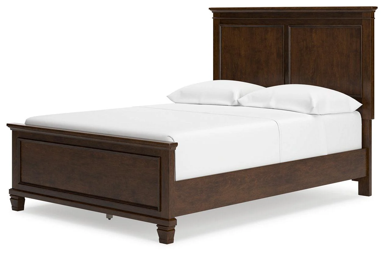 Danabrin Brown Full Panel Bed - Image 4