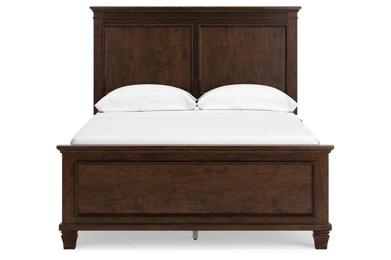 Danabrin Brown Full Panel Bed - Image 5