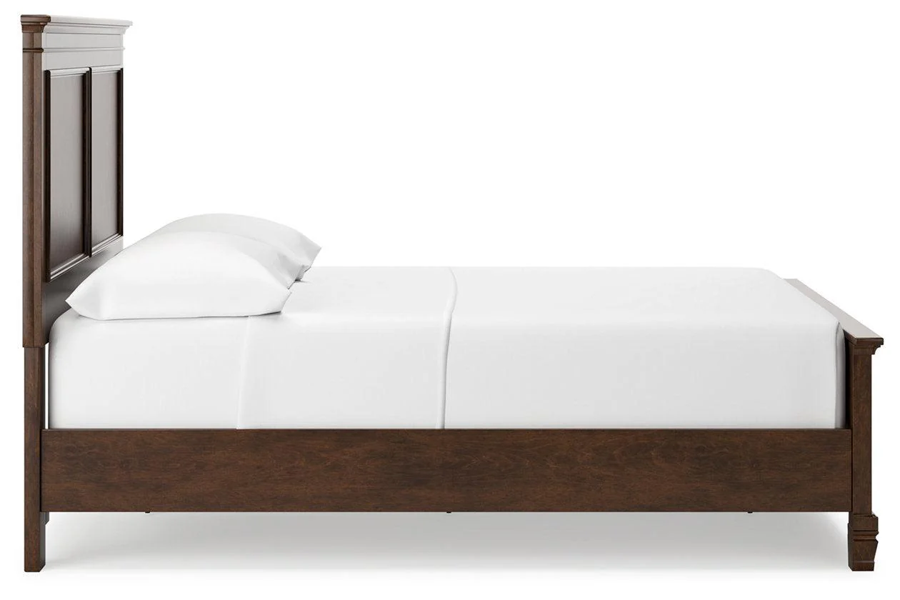 Danabrin Brown Full Panel Bed - Image 6