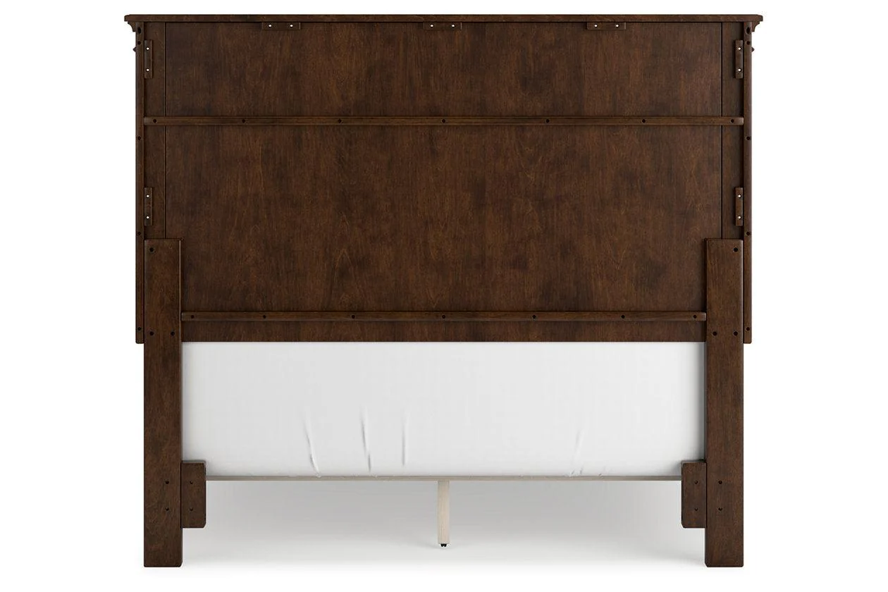 Danabrin Brown Full Panel Bed - Image 7