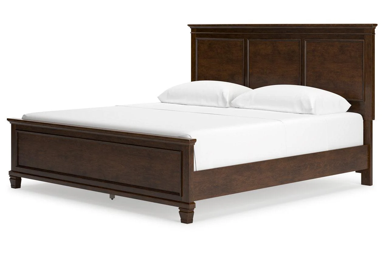 Danabrin Brown King Panel Bed - Image 3