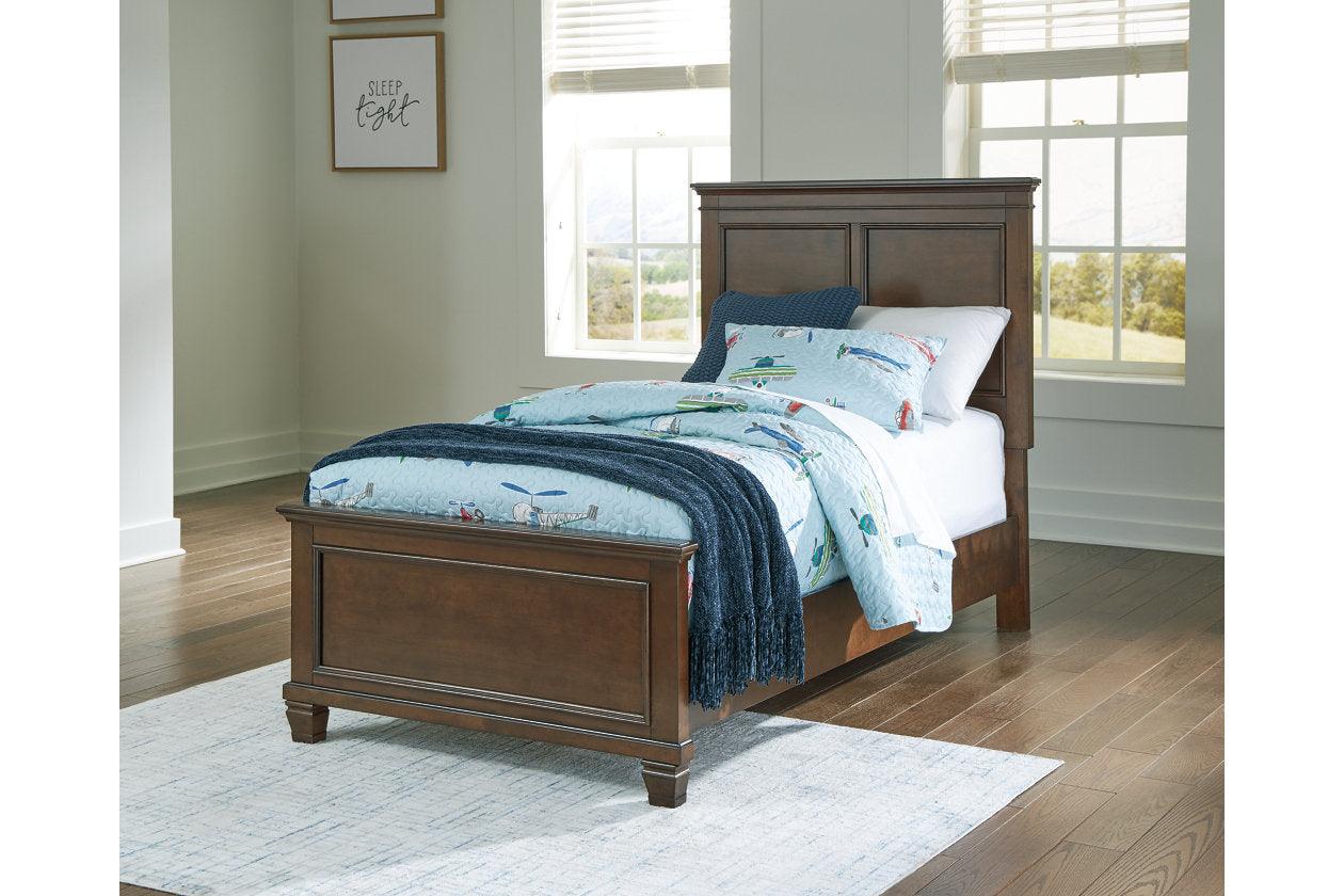 Danabrin Brown Twin Panel Bed - Image 2