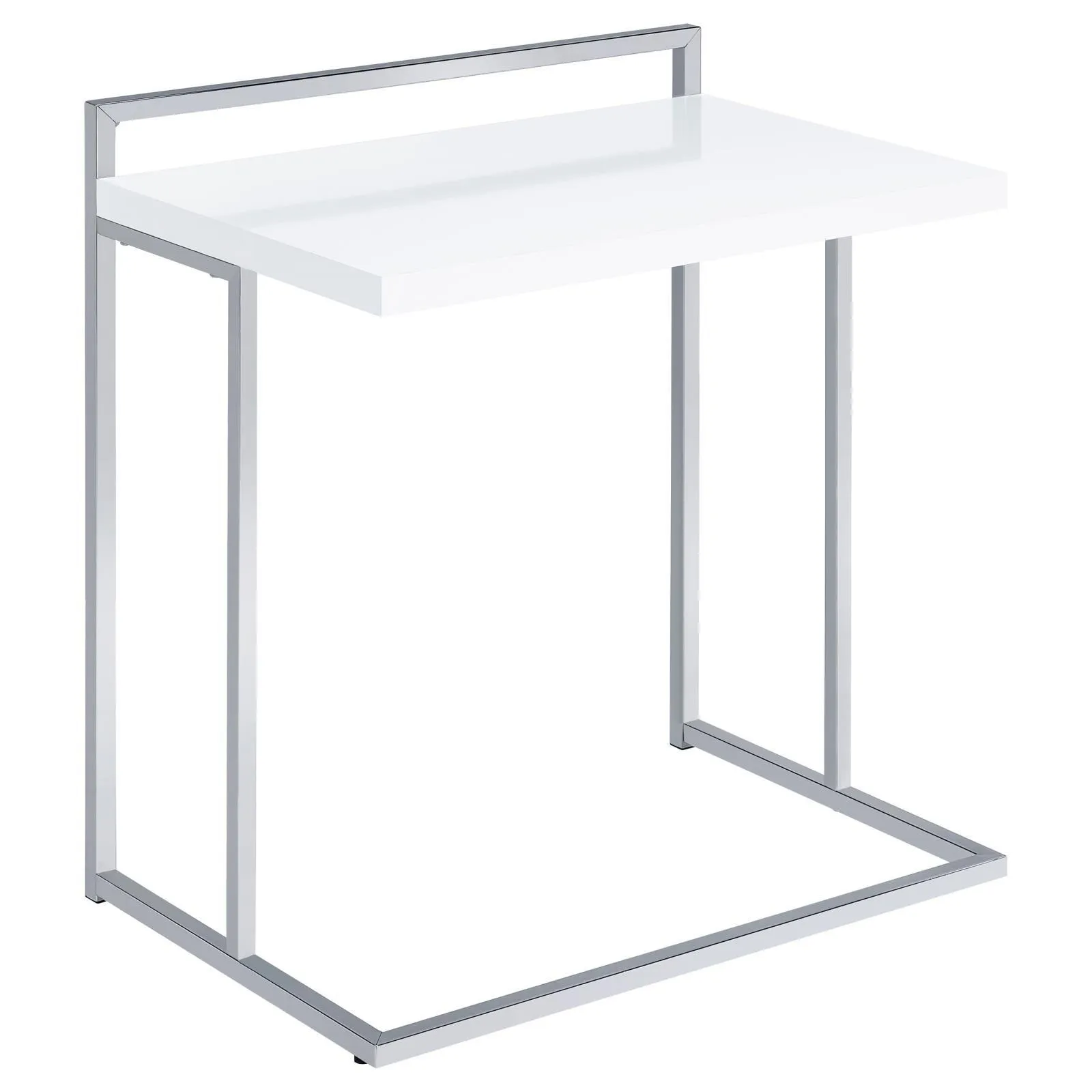 Dani Rectangular Snack Table with Metal Base - Image 8