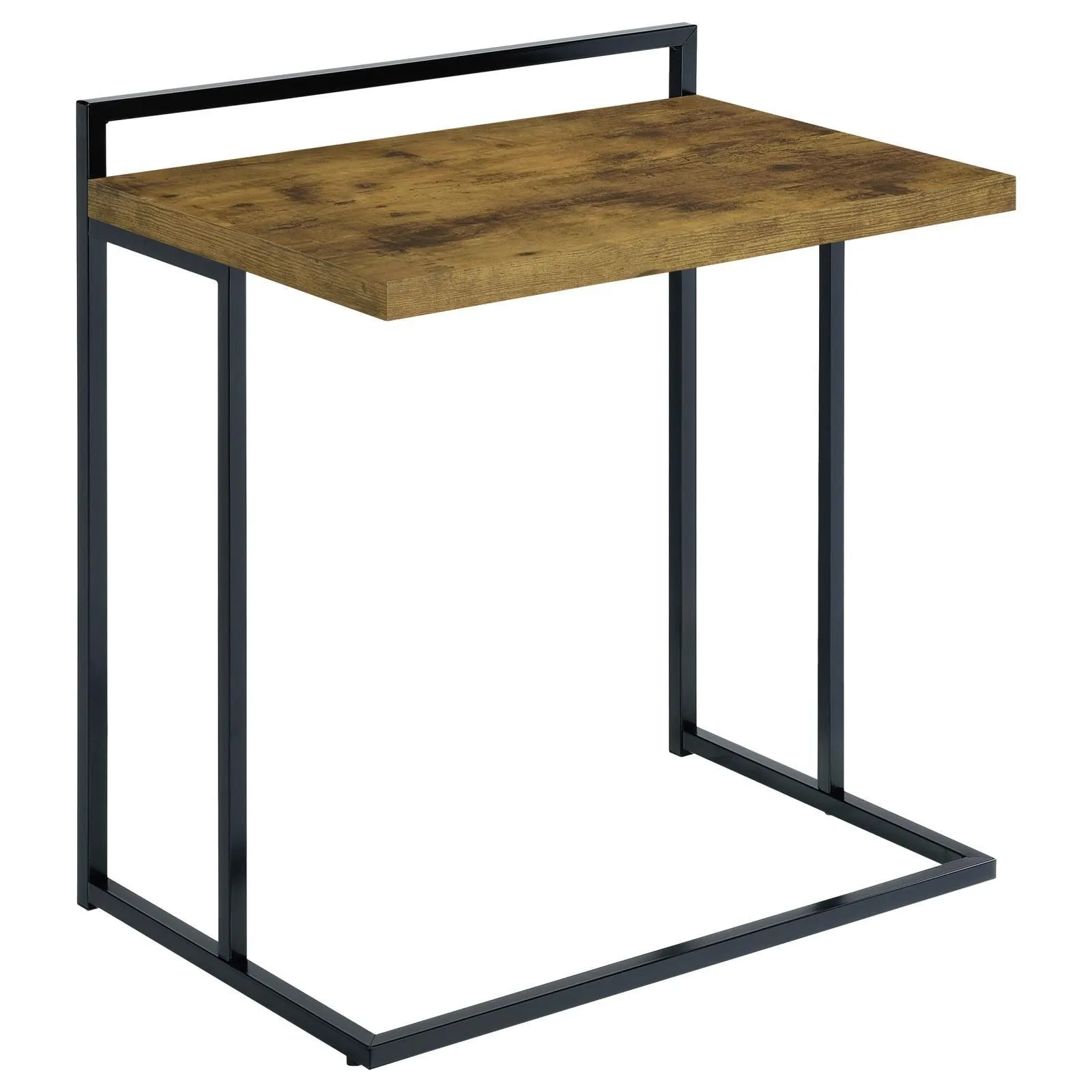 Dani Rectangular Snack Table with Metal Base - Image 8