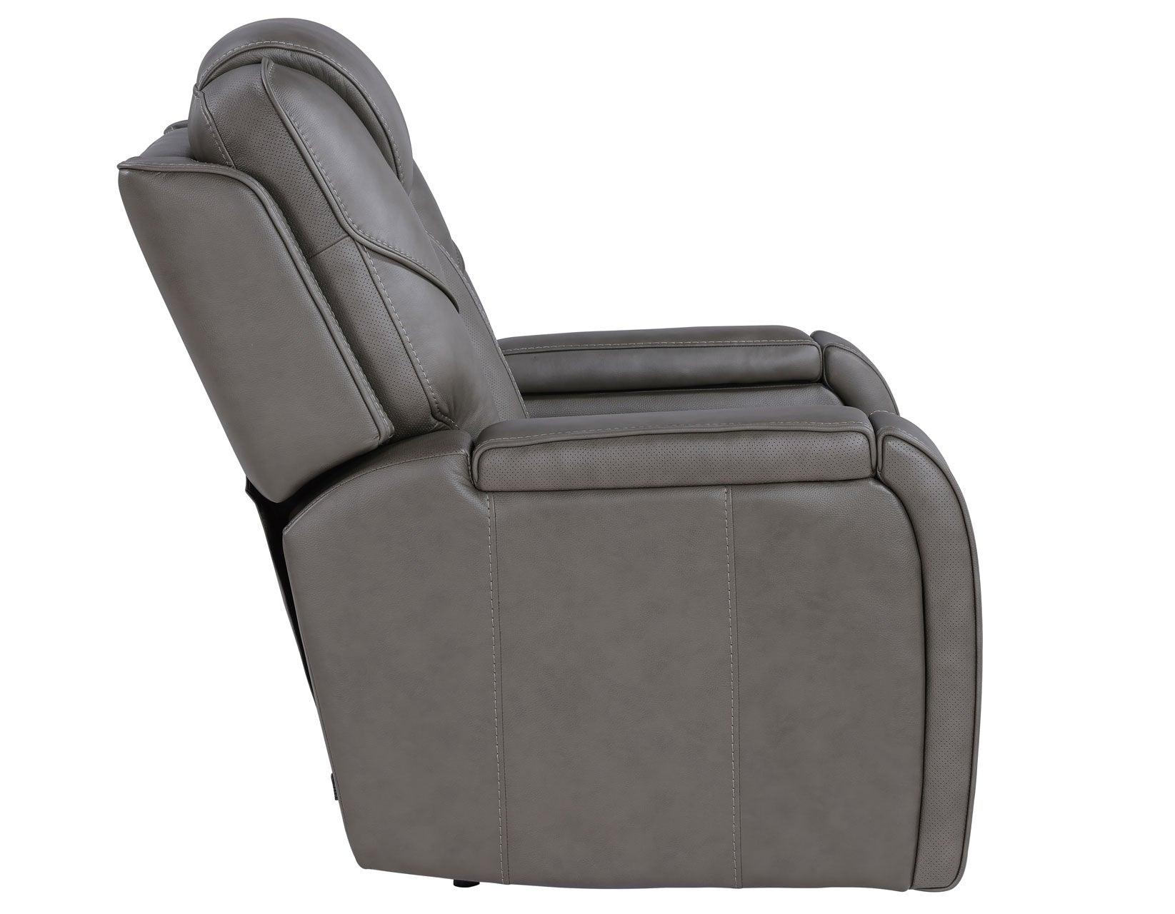 Daniel 3-Piece Triple Power Leather Manual Reclining Set - Image 28