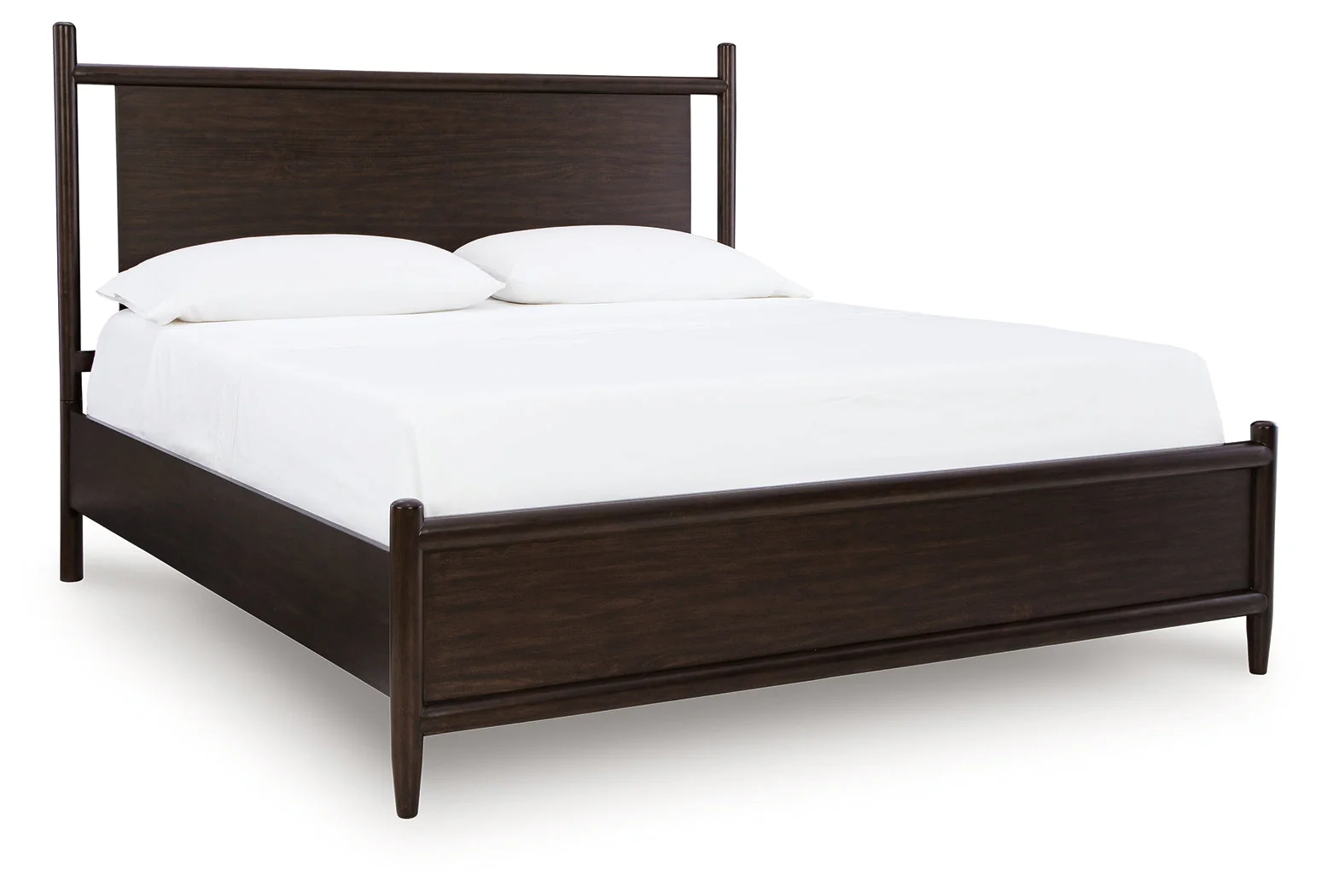Dantenton Merlot Queen Panel Bed, Dresser and Mirror - Image 3