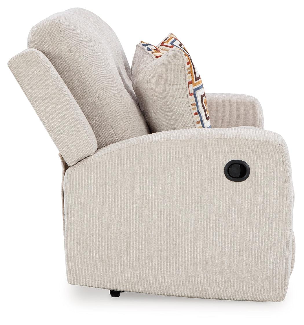 Danum Stone Manual Reclining Loveseat - Image 4
