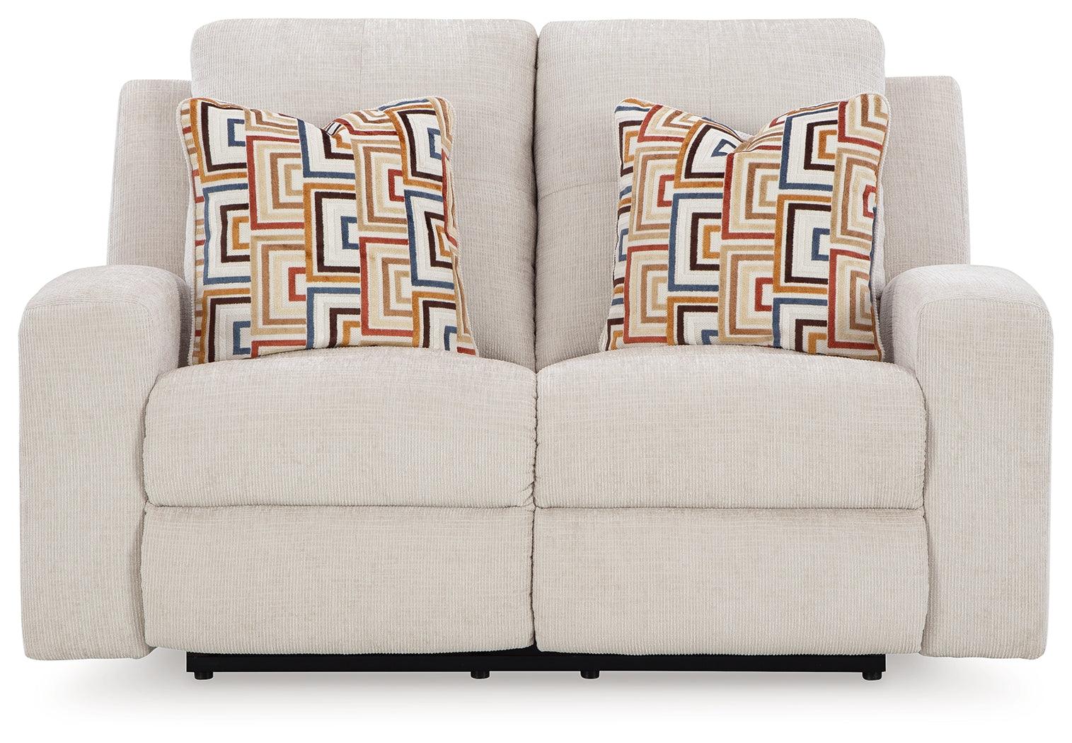 Danum Stone Manual Reclining Loveseat - Image 9